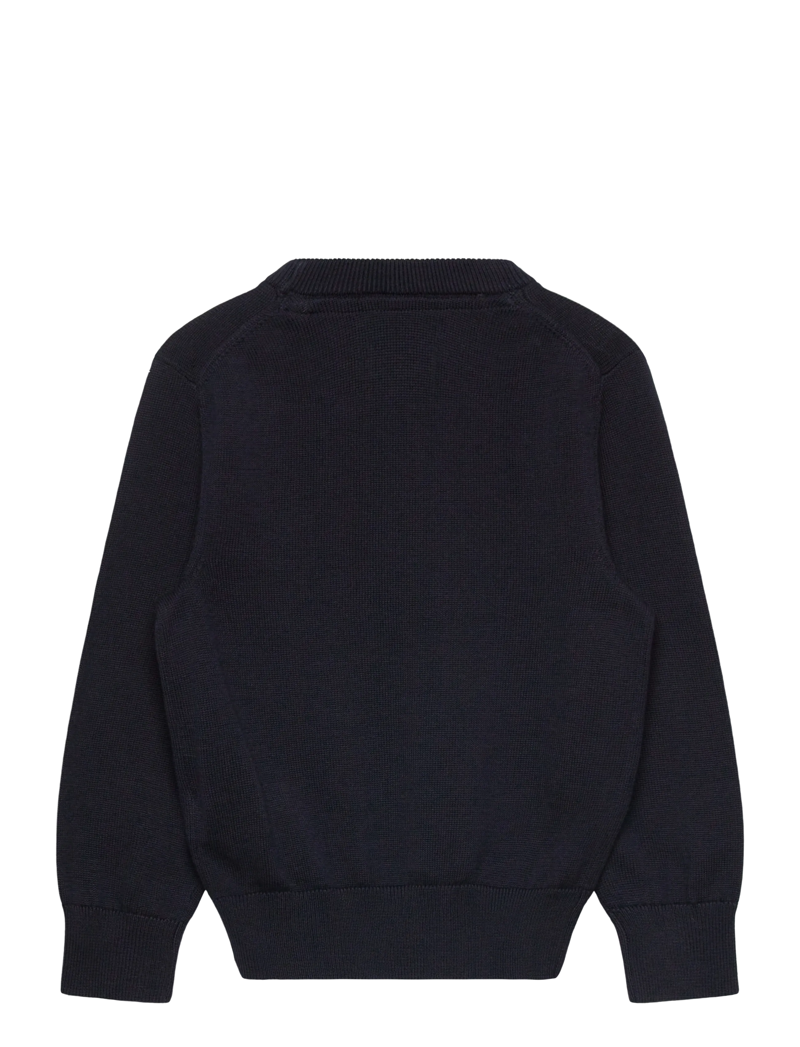 Gant Kids - Shield Cotton Crew Neck Sweater - jumpers - evening blue - 1