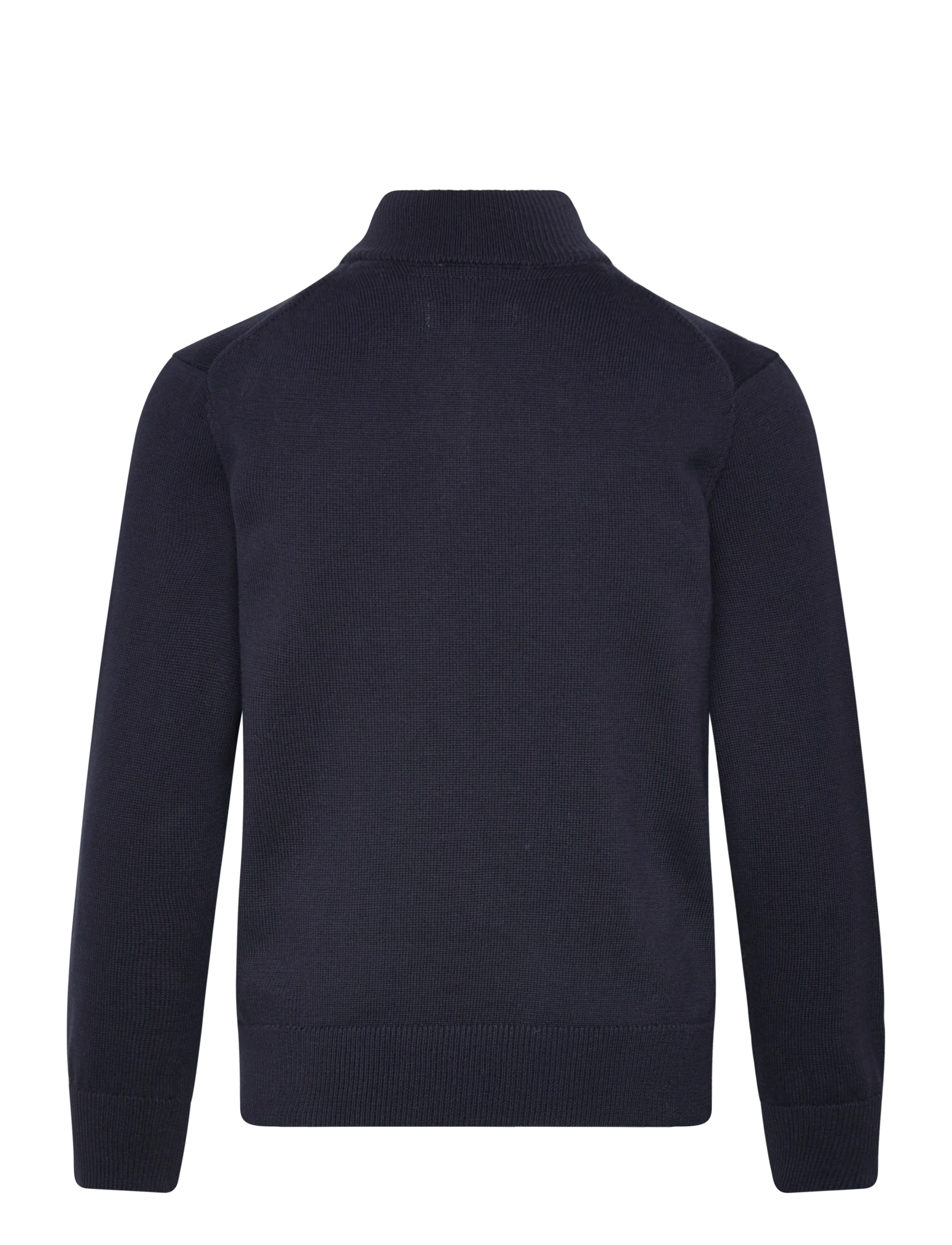 Gant Kids - Shield Cotton Half Zip Sweater - dressipluusid - evening blue - 1