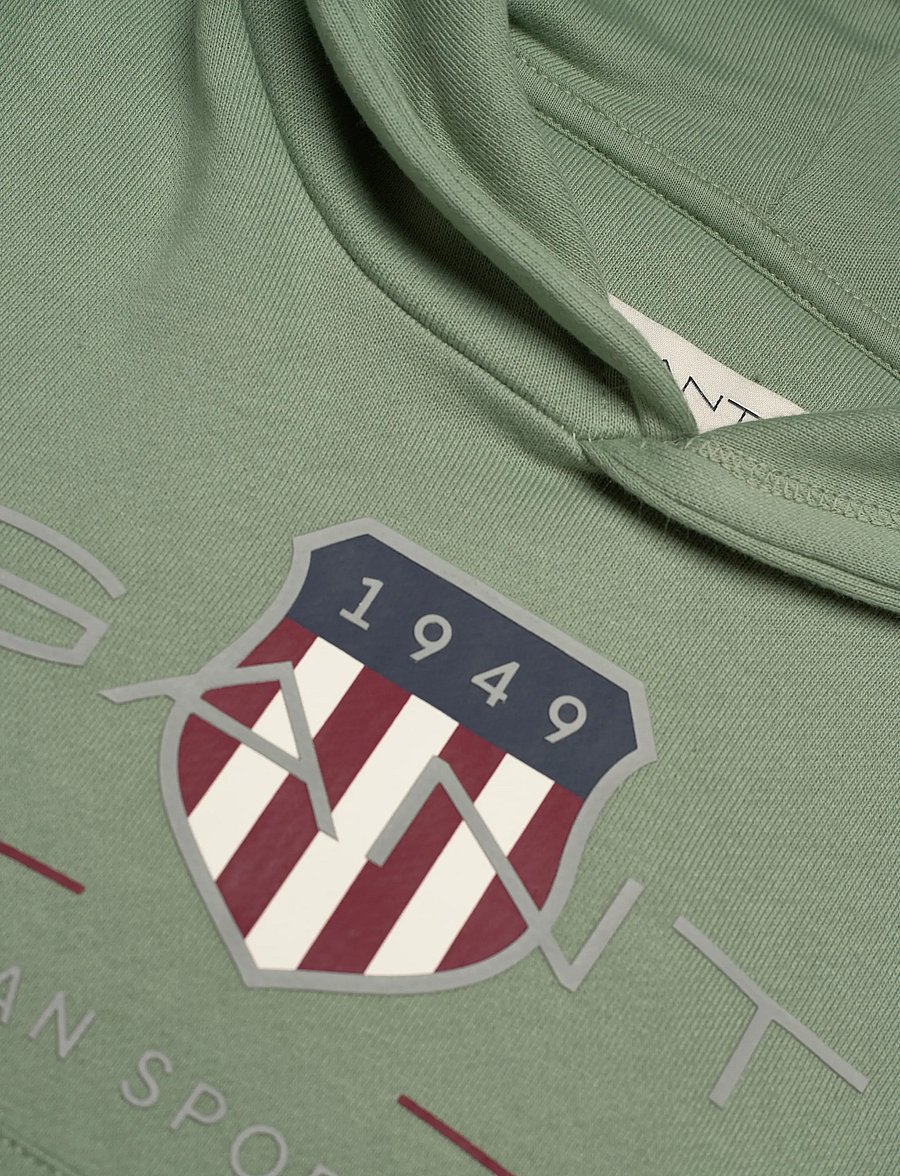 Gant Kids - Archive Shield Hoodie and Sweatpant - joggingset - surplus mint - 4