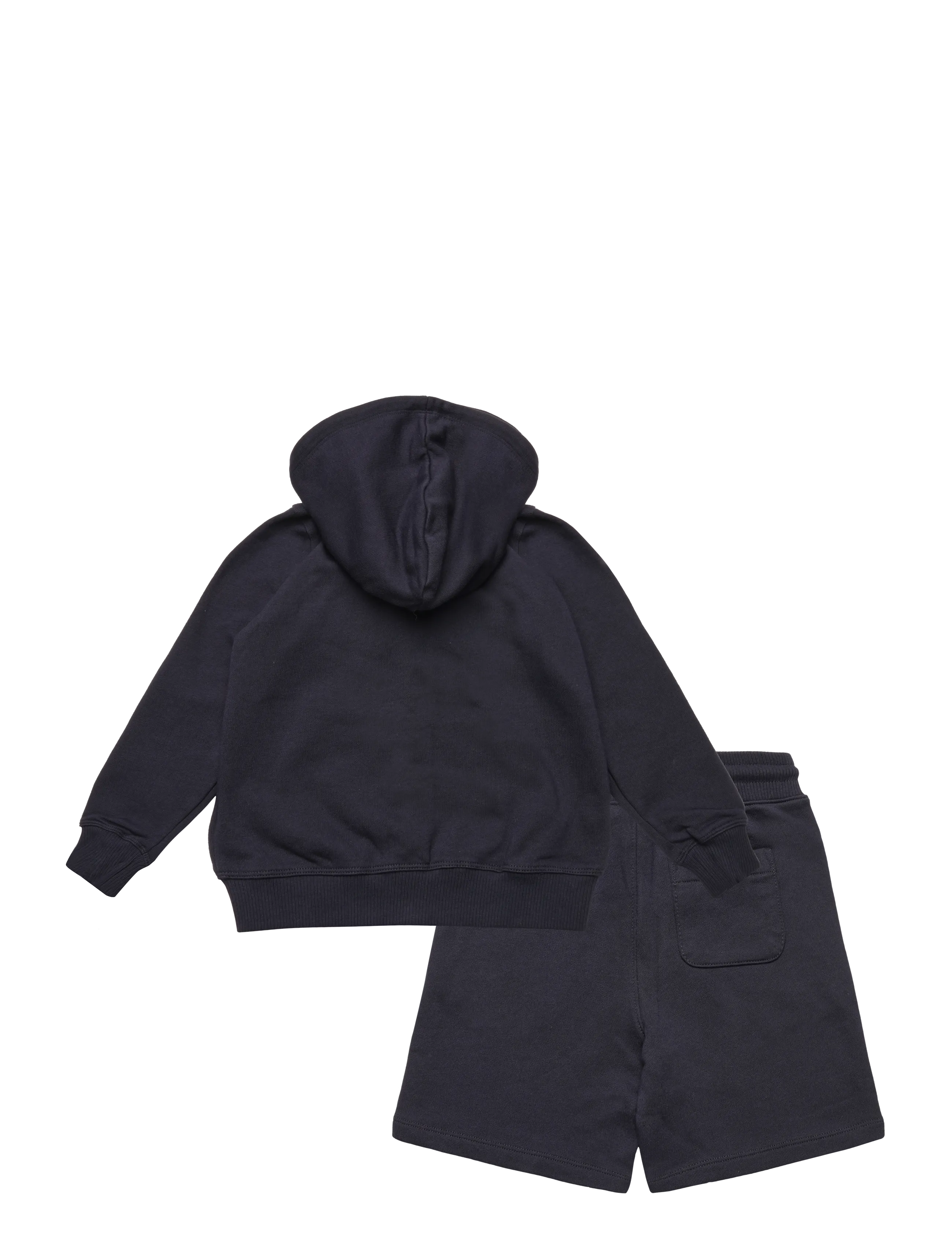 Gant Kids - "Shield Full Zip Hoodie, T-Shirt and Sweatshort Set" - sets with short-sleeved t-shirt - evening blue - 1