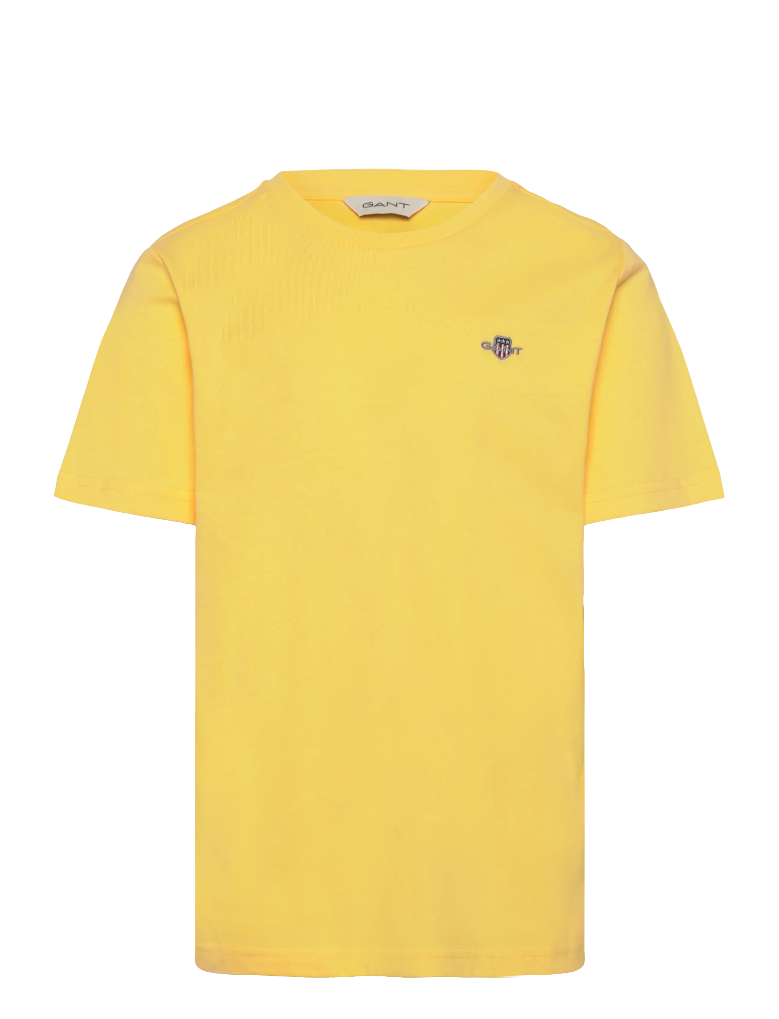 Gant Kids Shield SS T-Shirt - Topper & T-skjorter - BANANA YELLOW / yellow