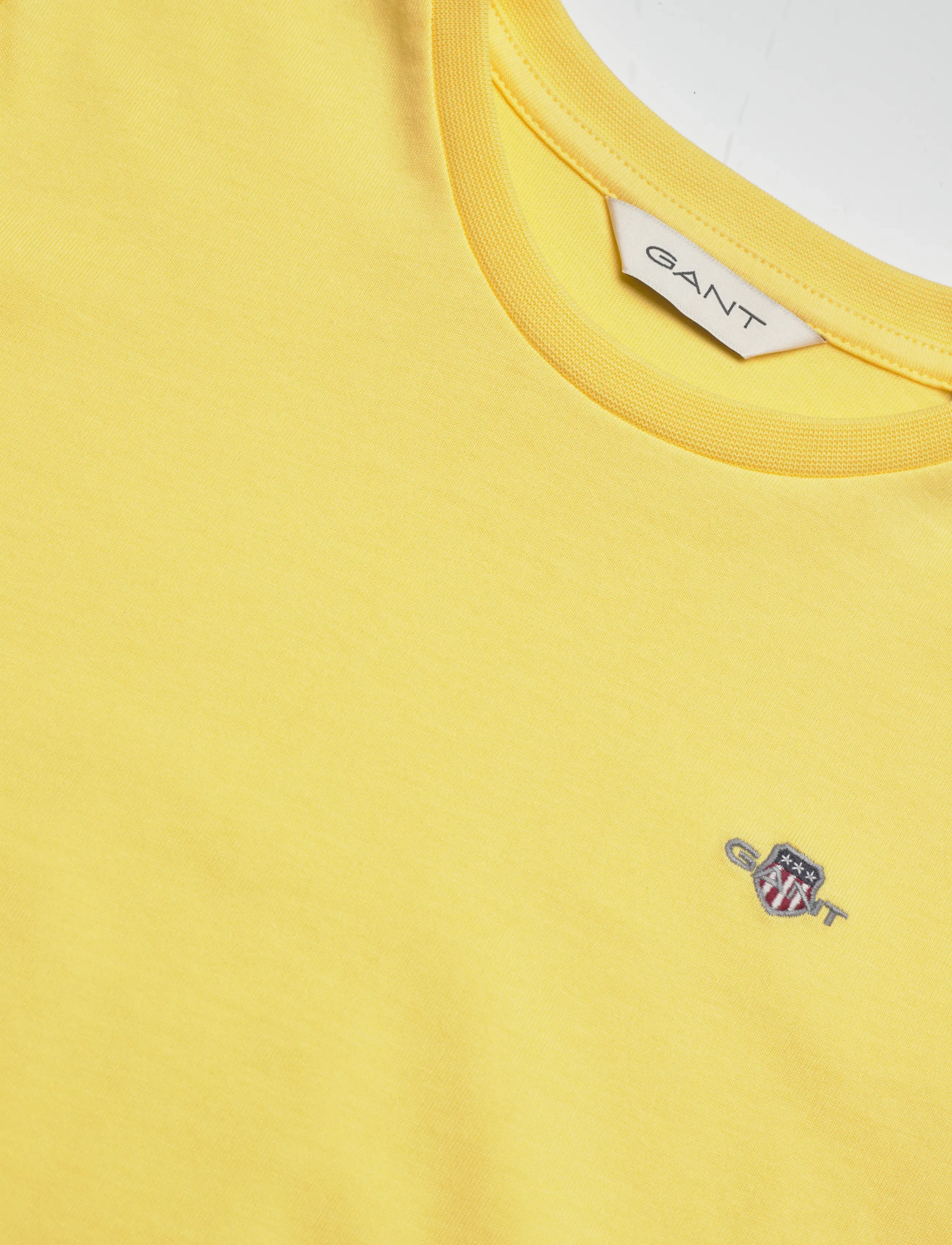 Gant Kids - Shield SS T-Shirt - lühikeste varrukatega t-särgid - banana yellow - 2
