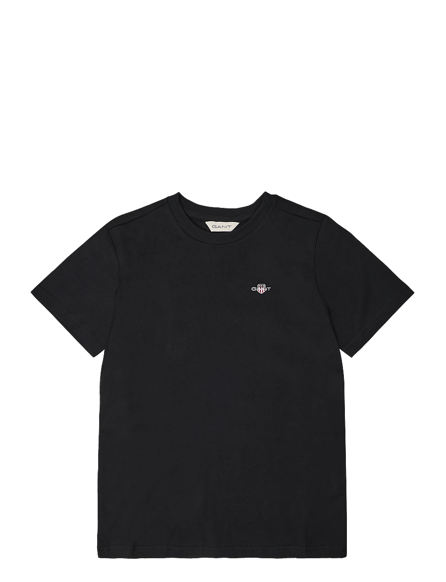 Gant Kids - Shield SS T-Shirt - kurzärmelige - black - 0