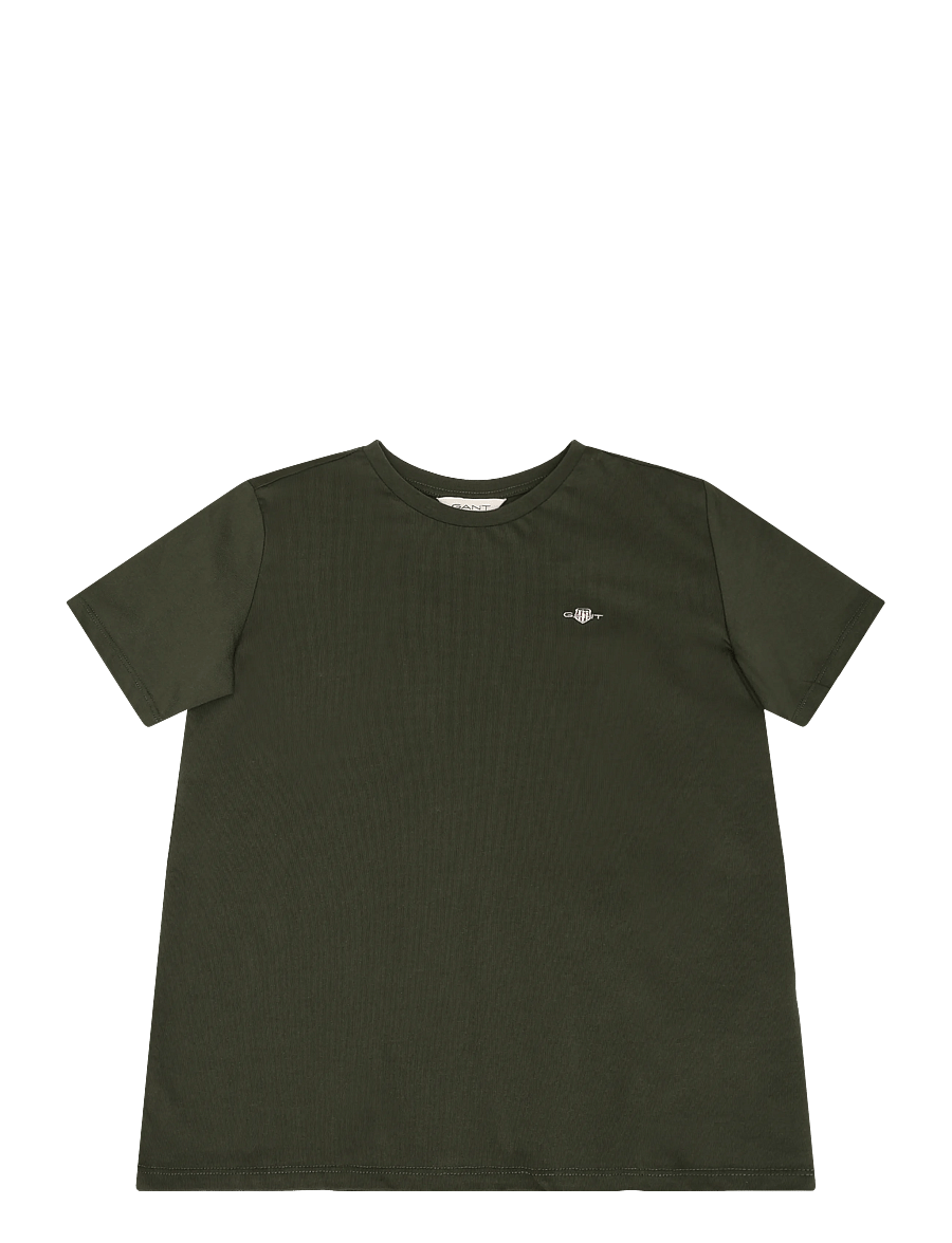 Gant Kids - Shield SS T-Shirt - kurzärmelige - dark moss green - 0