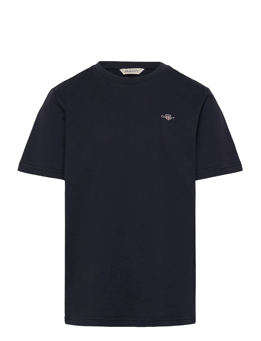 Gant Kids - Shield SS T-Shirt - kurzärmelige - evening blue - 0