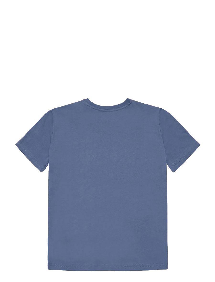Gant Kids - Shield SS T-Shirt - kortärmade t-shirts - faded denim - 1