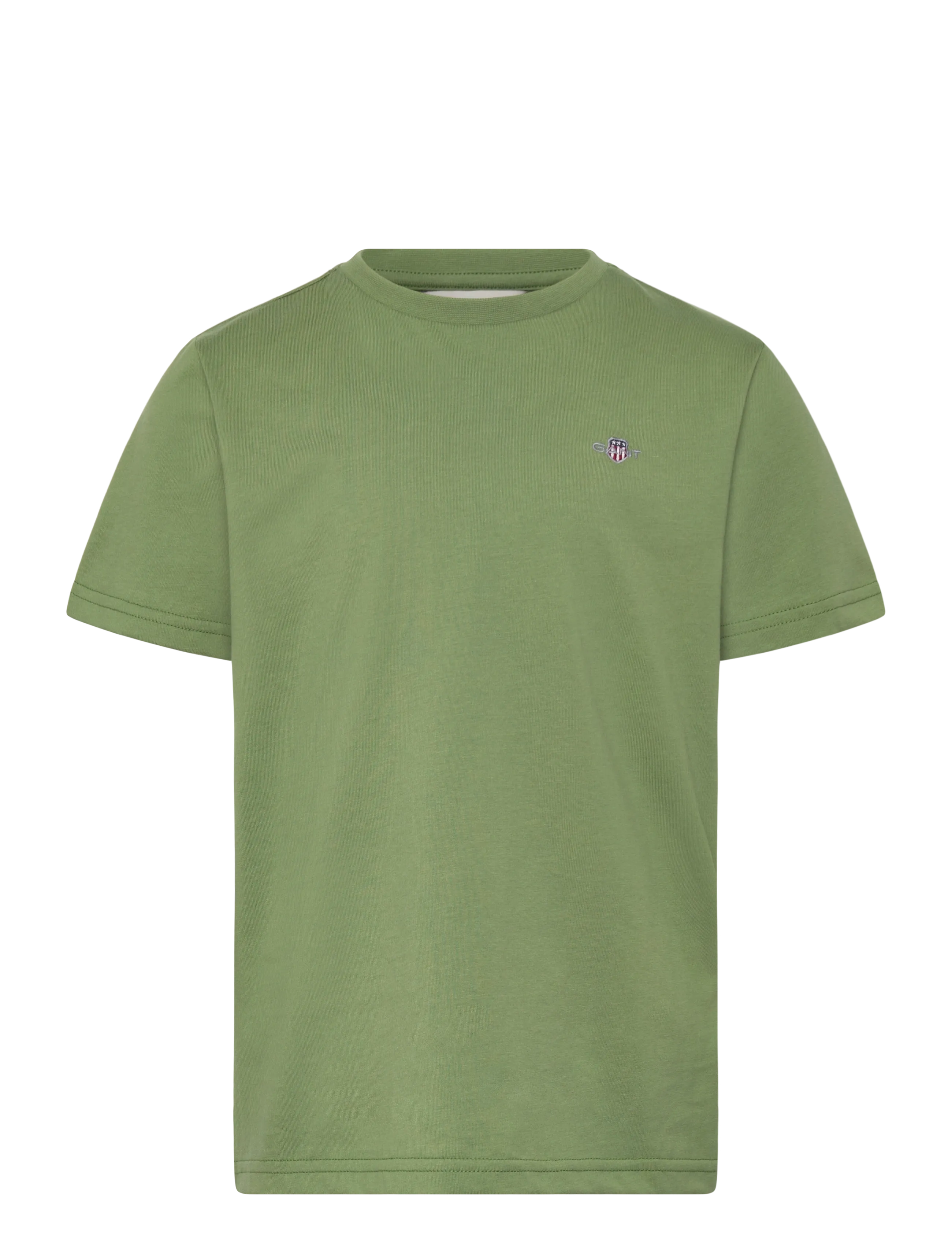 Gant Kids Shield SS T-Shirt - Topper & T-skjorter - HERB GREEN / green