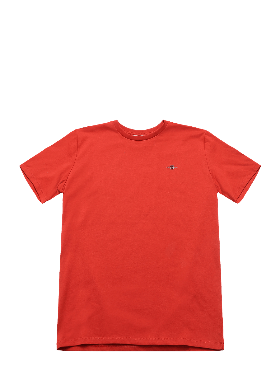 Gant Kids - Shield SS T-Shirt - kurzärmelige - maple fire - 0