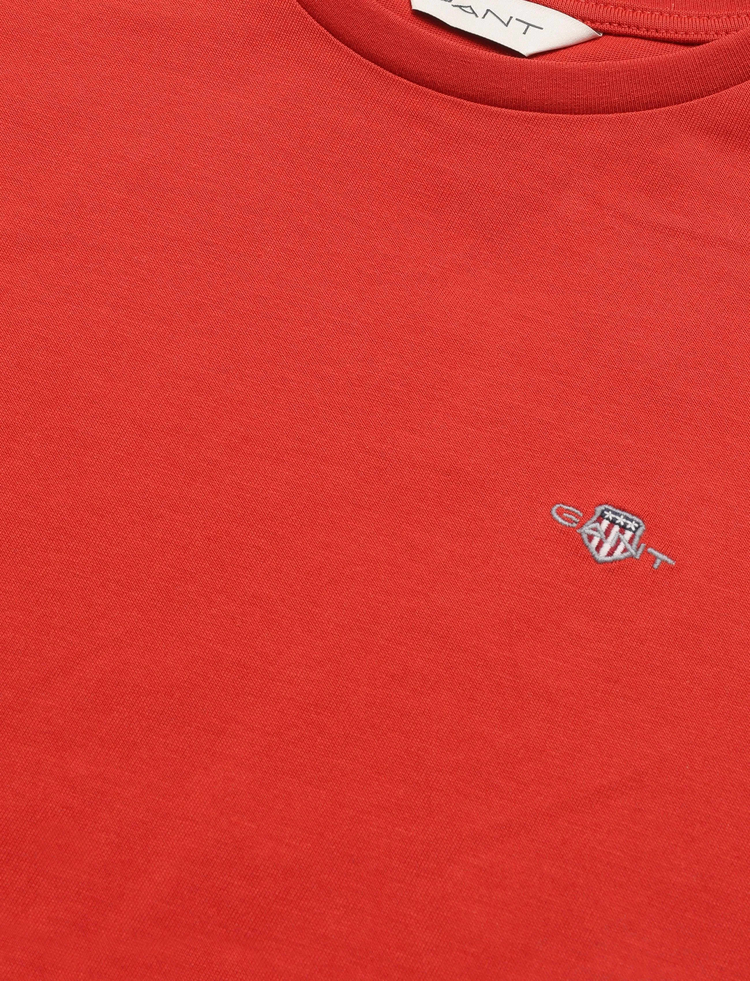 Gant Kids - Shield SS T-Shirt - kurzärmelige - maple fire - 2
