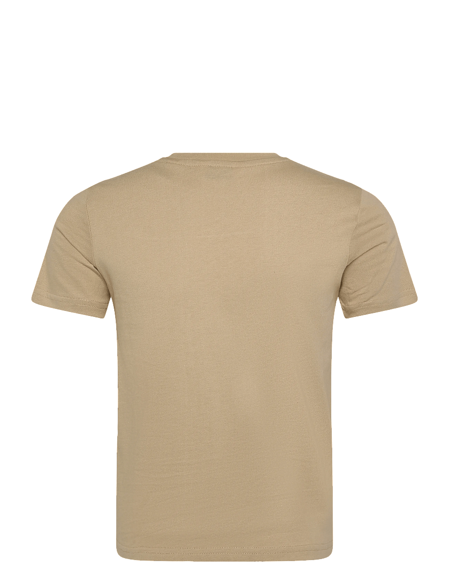 Gant Kids - Shield SS T-Shirt - kortærmede t-shirts - oat beige - 1