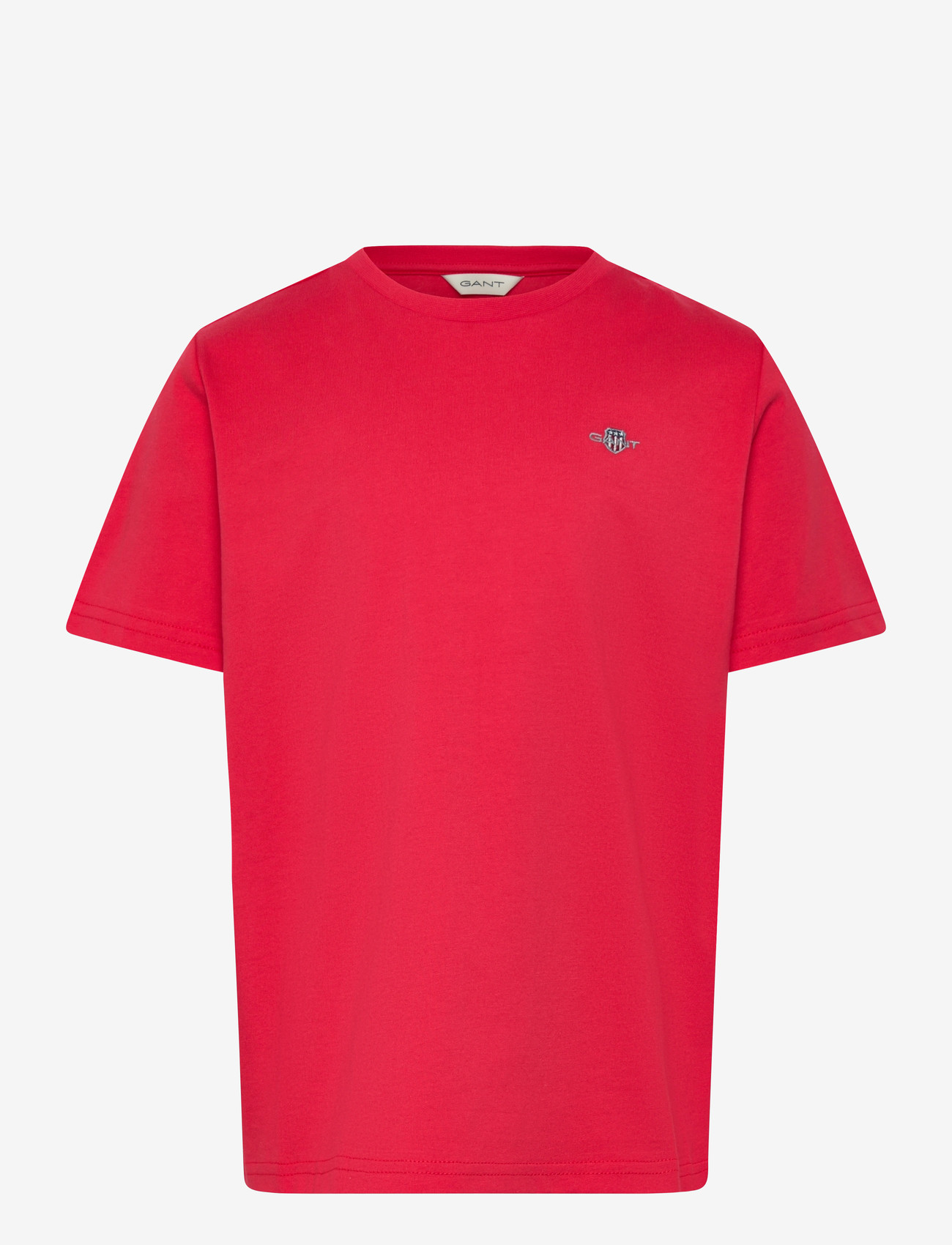 Gant Kids - Shield SS T-Shirt - kortærmede t-shirts - rose red - 0