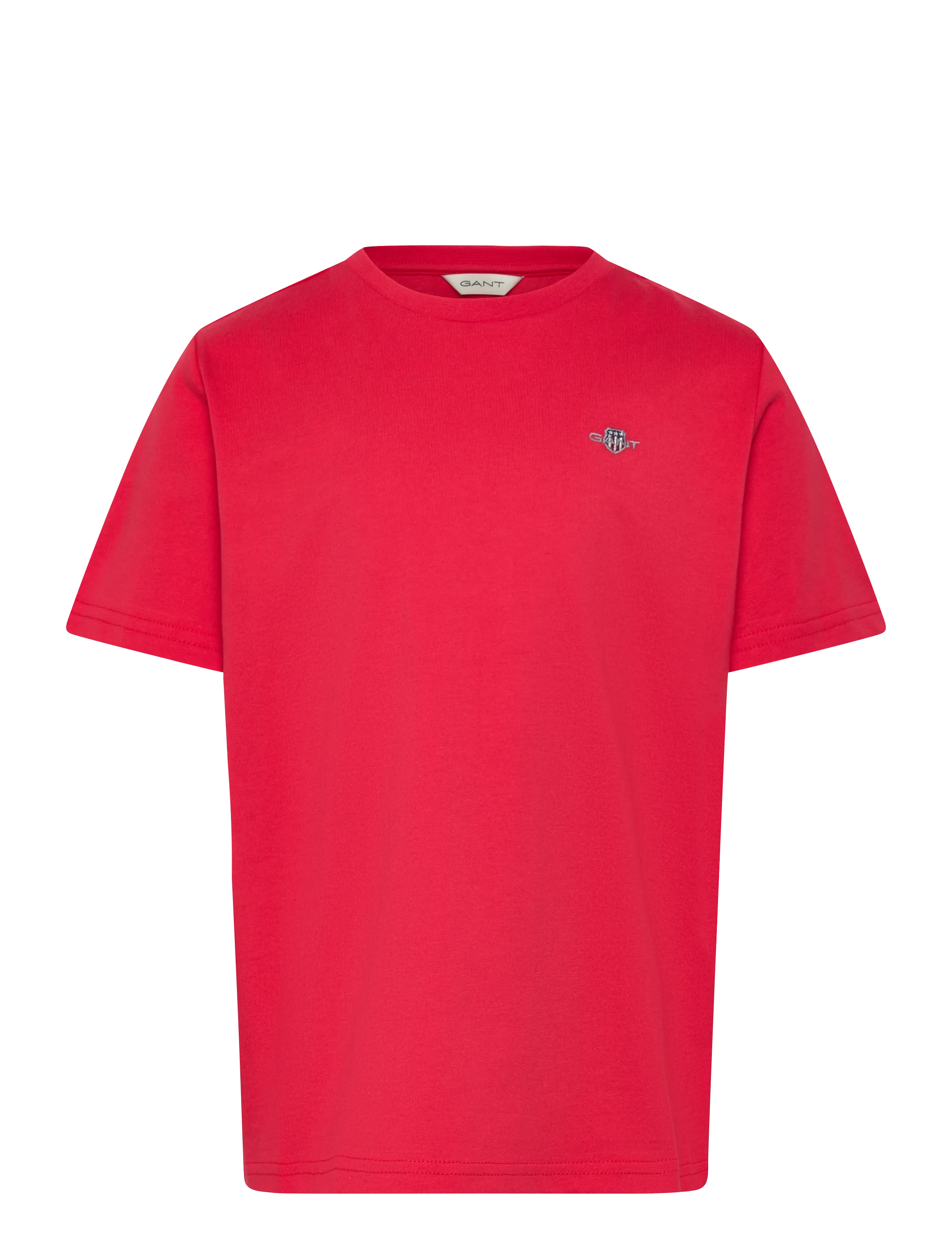 Gant Kids Shield SS T-Shirt - Topper & T-skjorter - ROSE RED / red