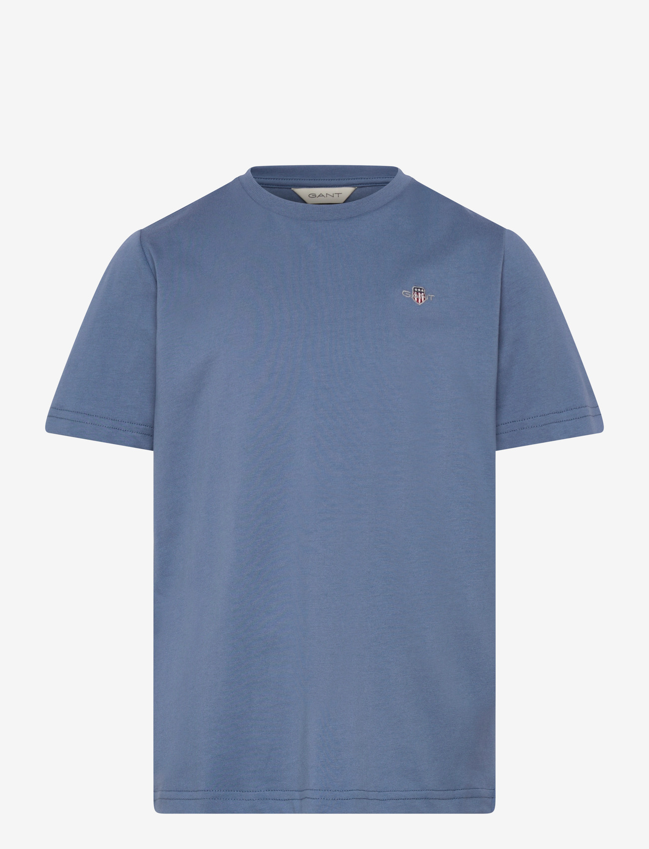 Gant Kids - Shield SS T-Shirt - kortærmede t-shirts - salty sea - 0