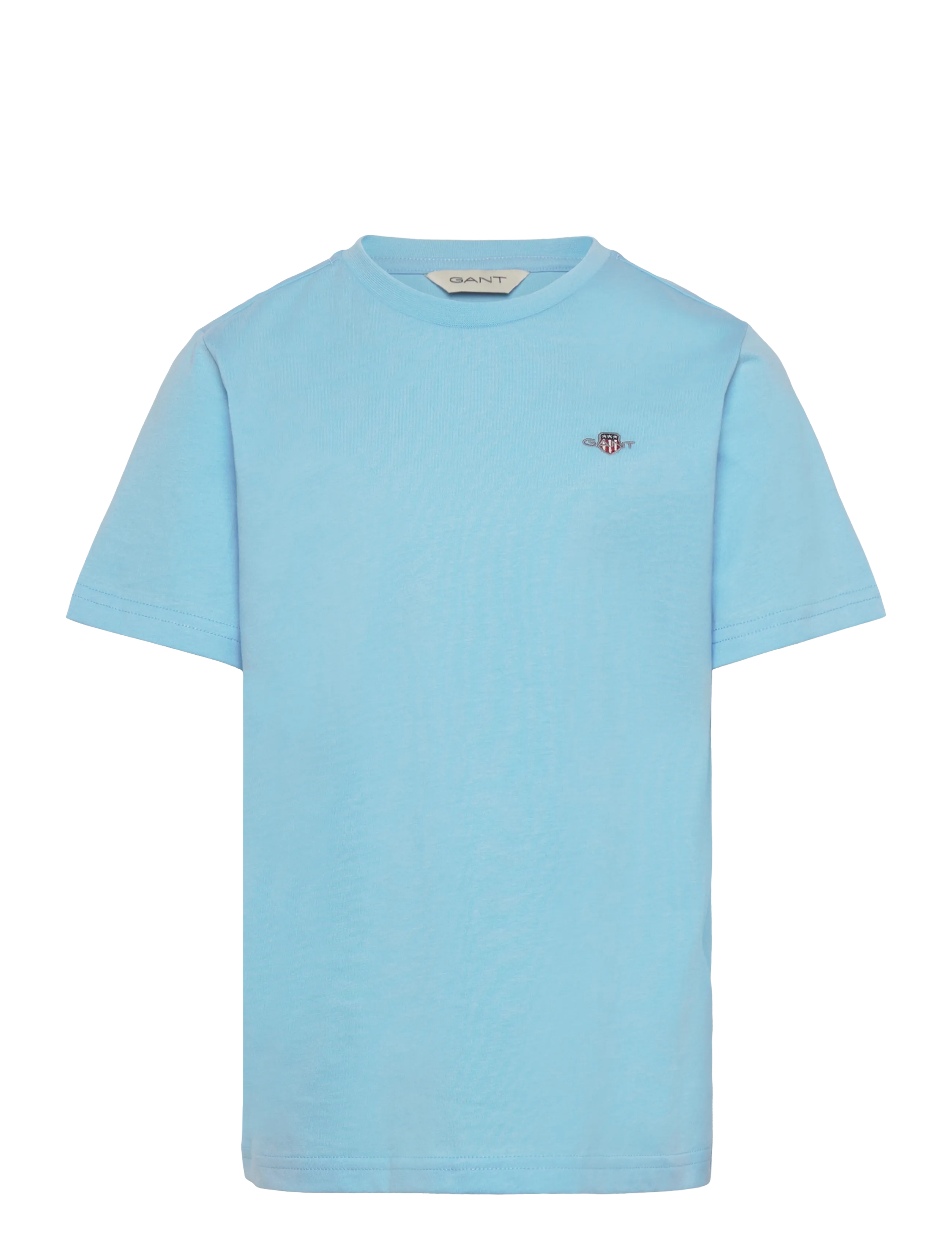 Gant Kids Shield SS T-Shirt - Toppe og t-shirts - SKY BLUE / blue