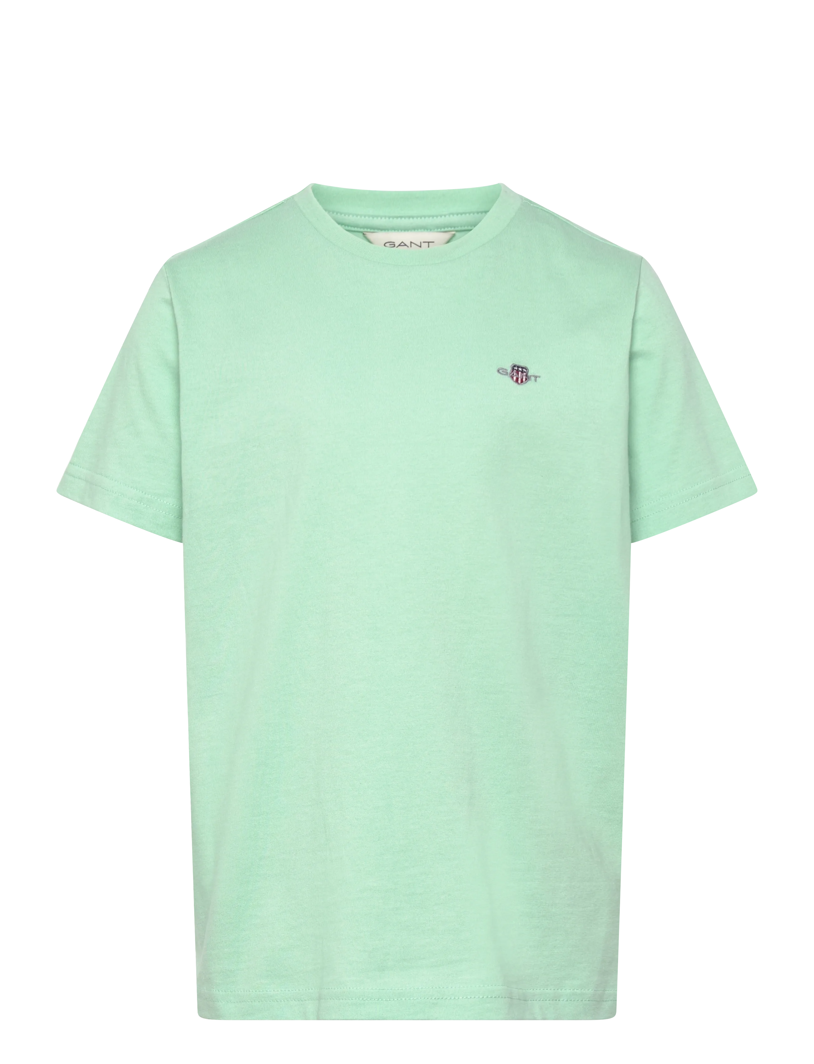 Gant Kids Shield SS T-Shirt - Topper & T-skjorter - WASHED TURQUOISE / green