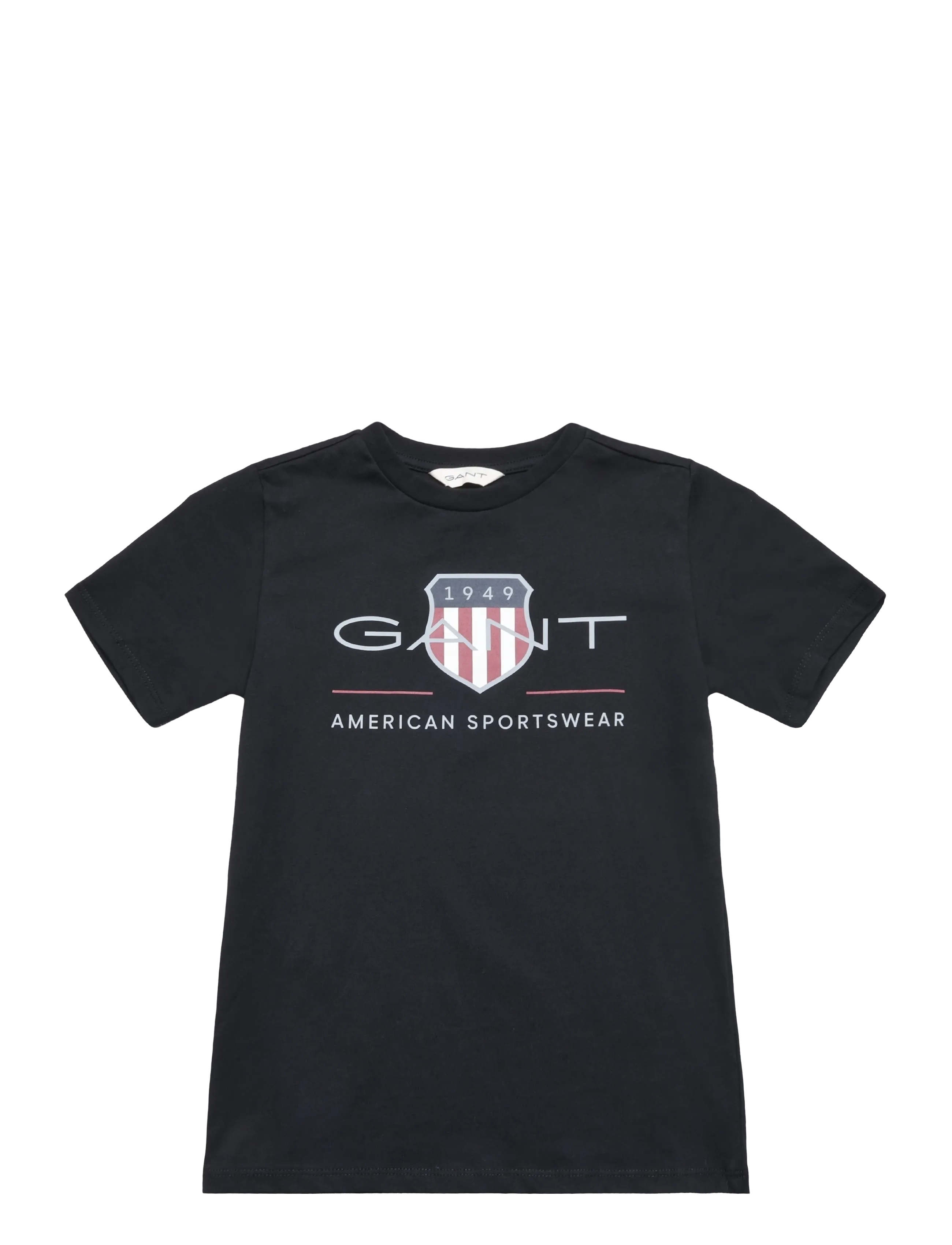Gant Kids Archive Shield SS T-Shirt - Oberteile & T-Shirts - BLACK / black