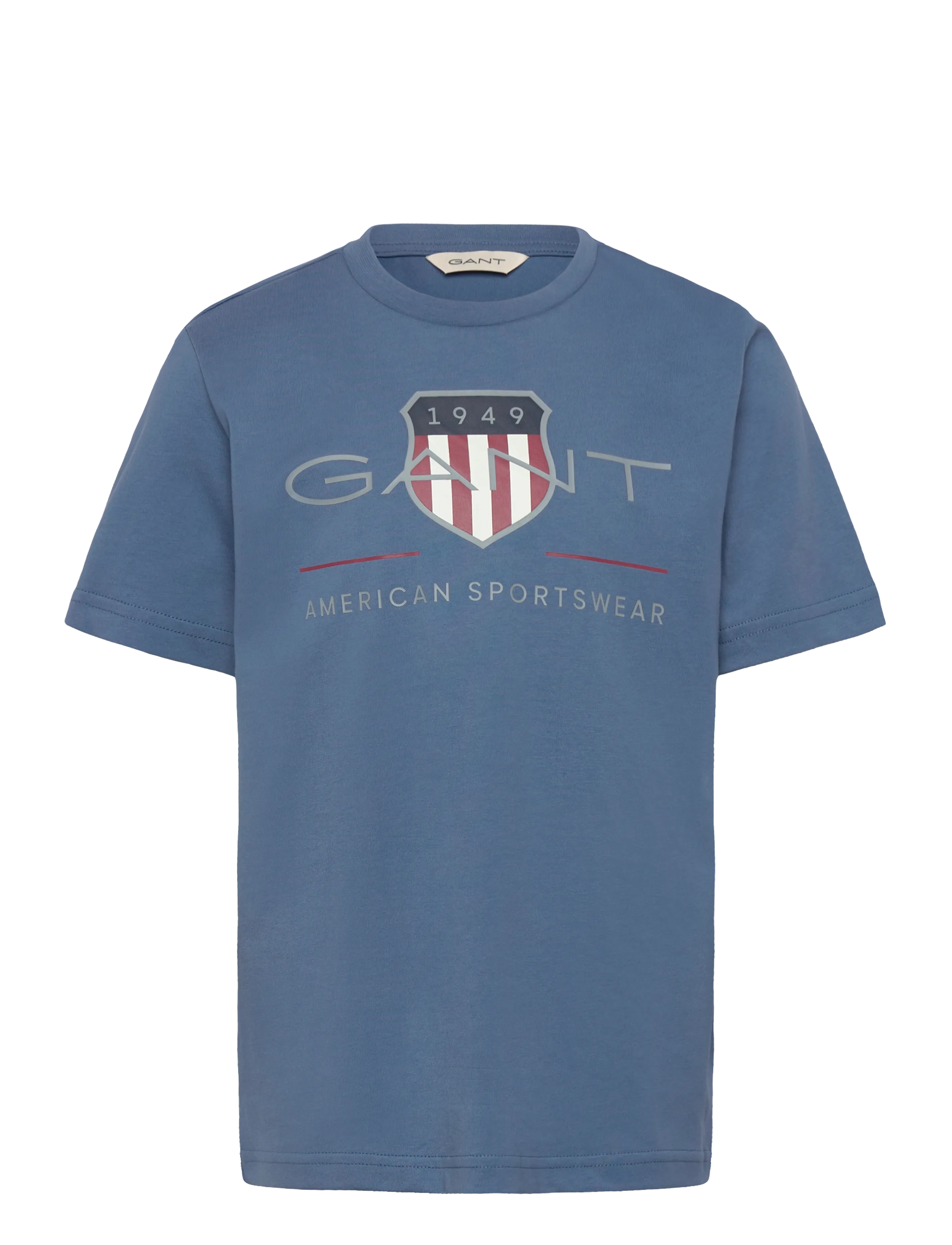Gant Kids - Archive Shield SS T-Shirt - lühikeste varrukatega t-särgid - salty sea - 0
