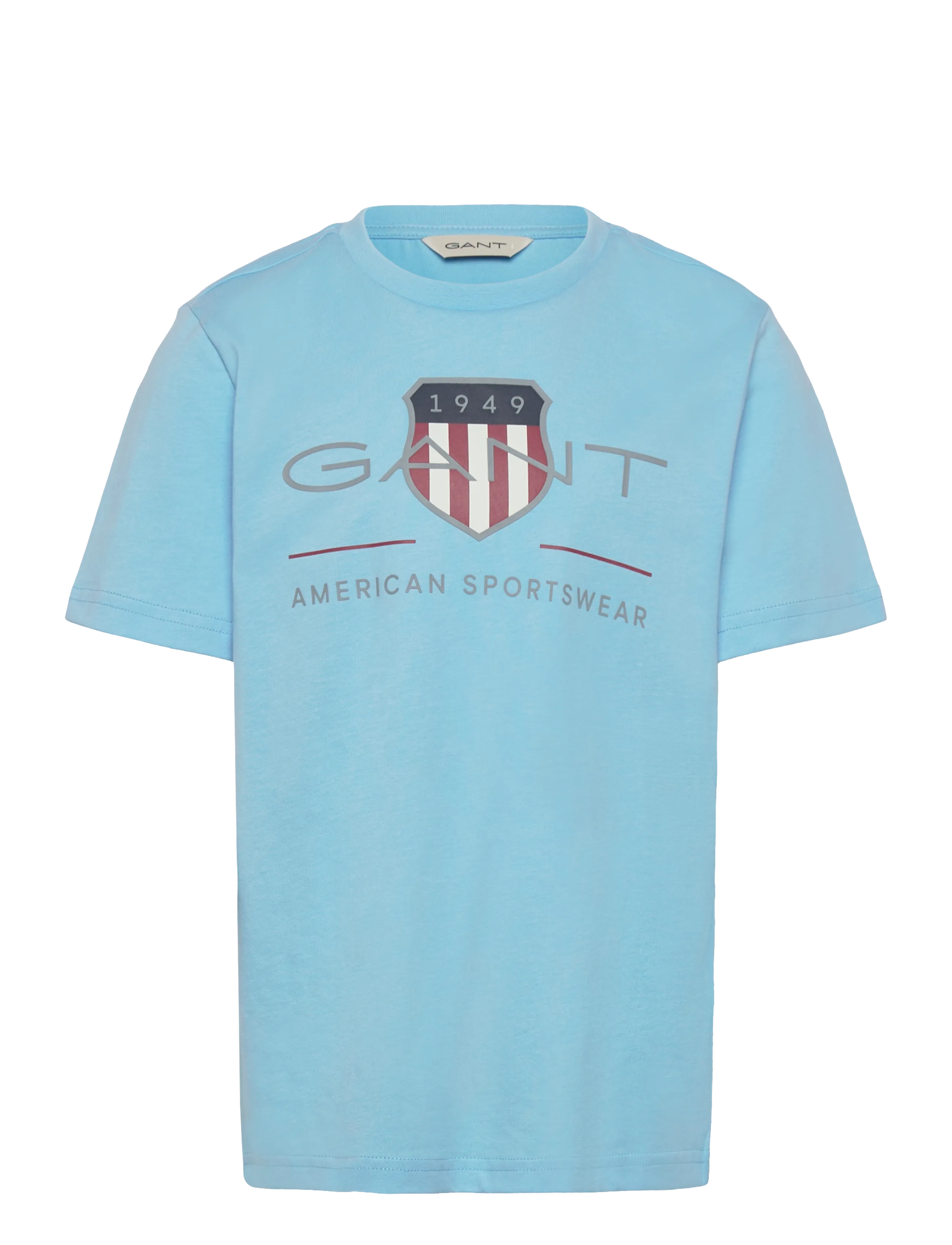 Gant Kids Archive Shield SS T-Shirt - T-shirts - SKY BLUE / blue