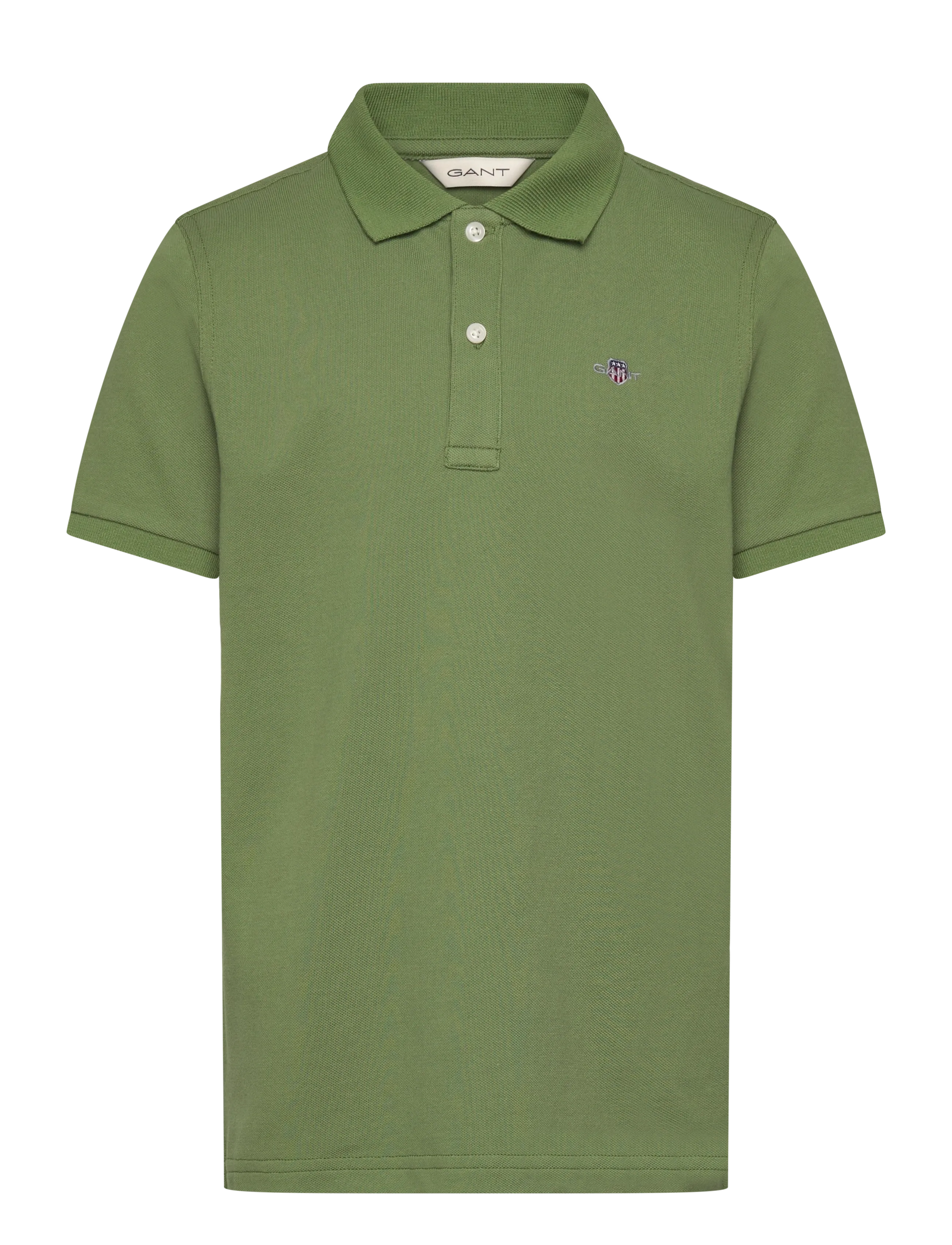Gant Kids Shield Pique SS Polo Shirt - Osta suuruse järgi - HERB GREEN / green