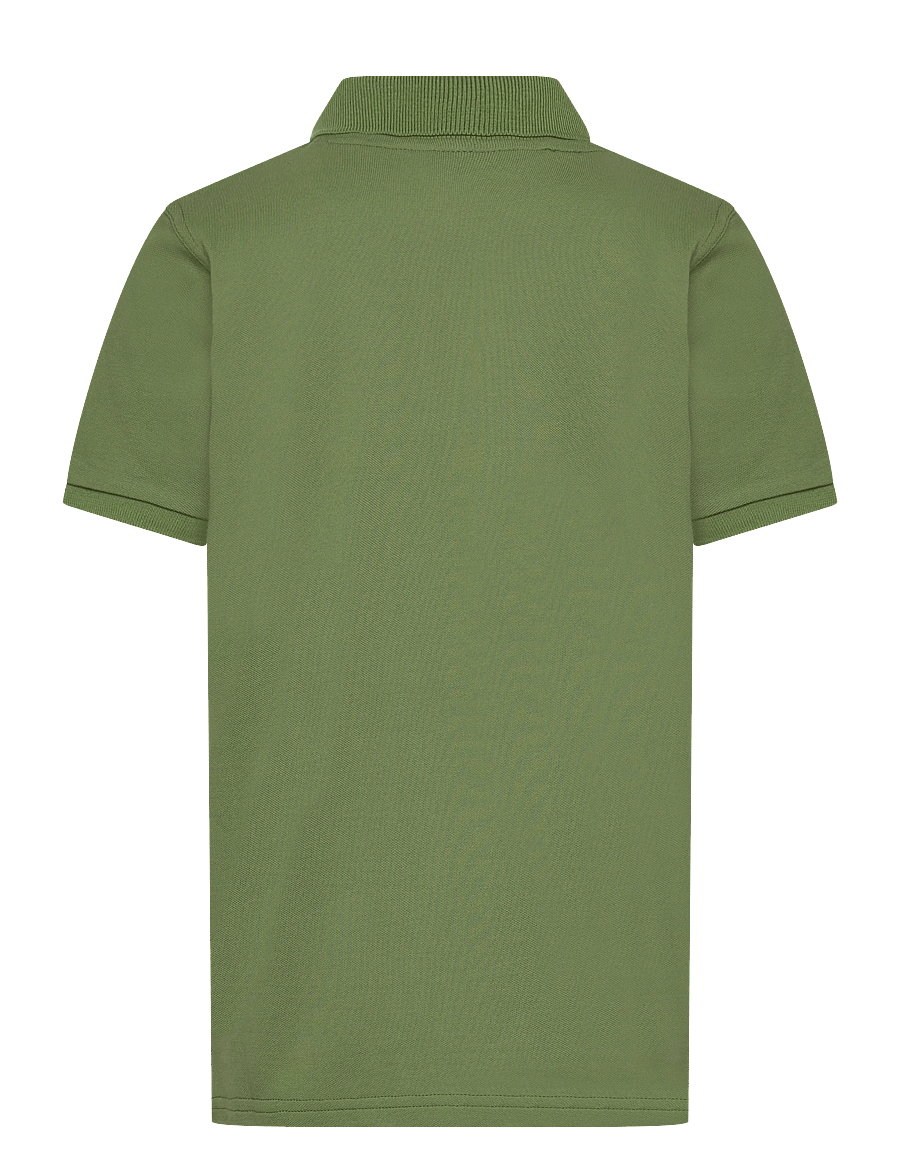 Gant Kids - Shield Pique SS Polo Shirt - lühikeste varrukatega polod - herb green - 1