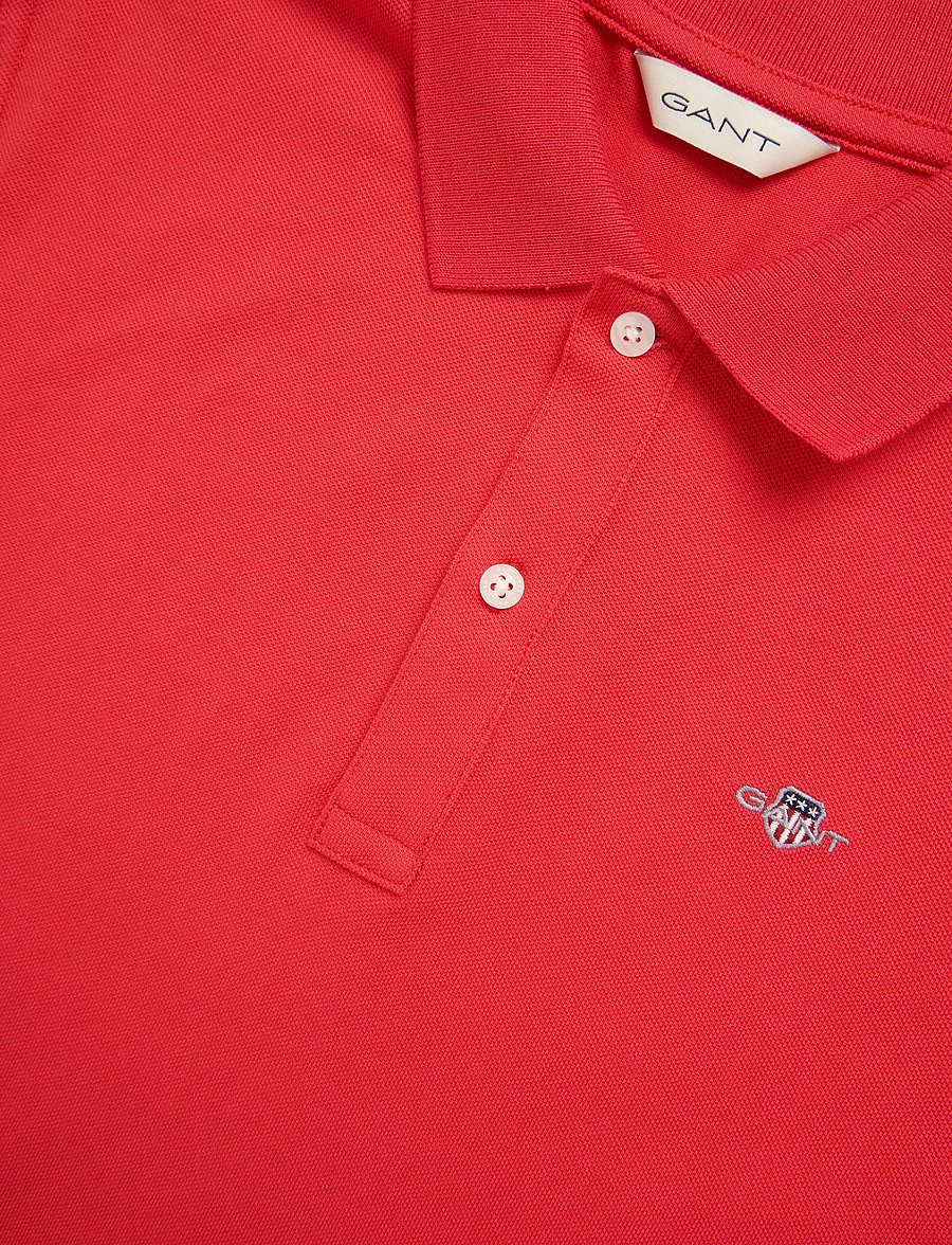 Gant Kids - Shield Pique SS Polo Shirt - kurzärmelig - rose red - 2