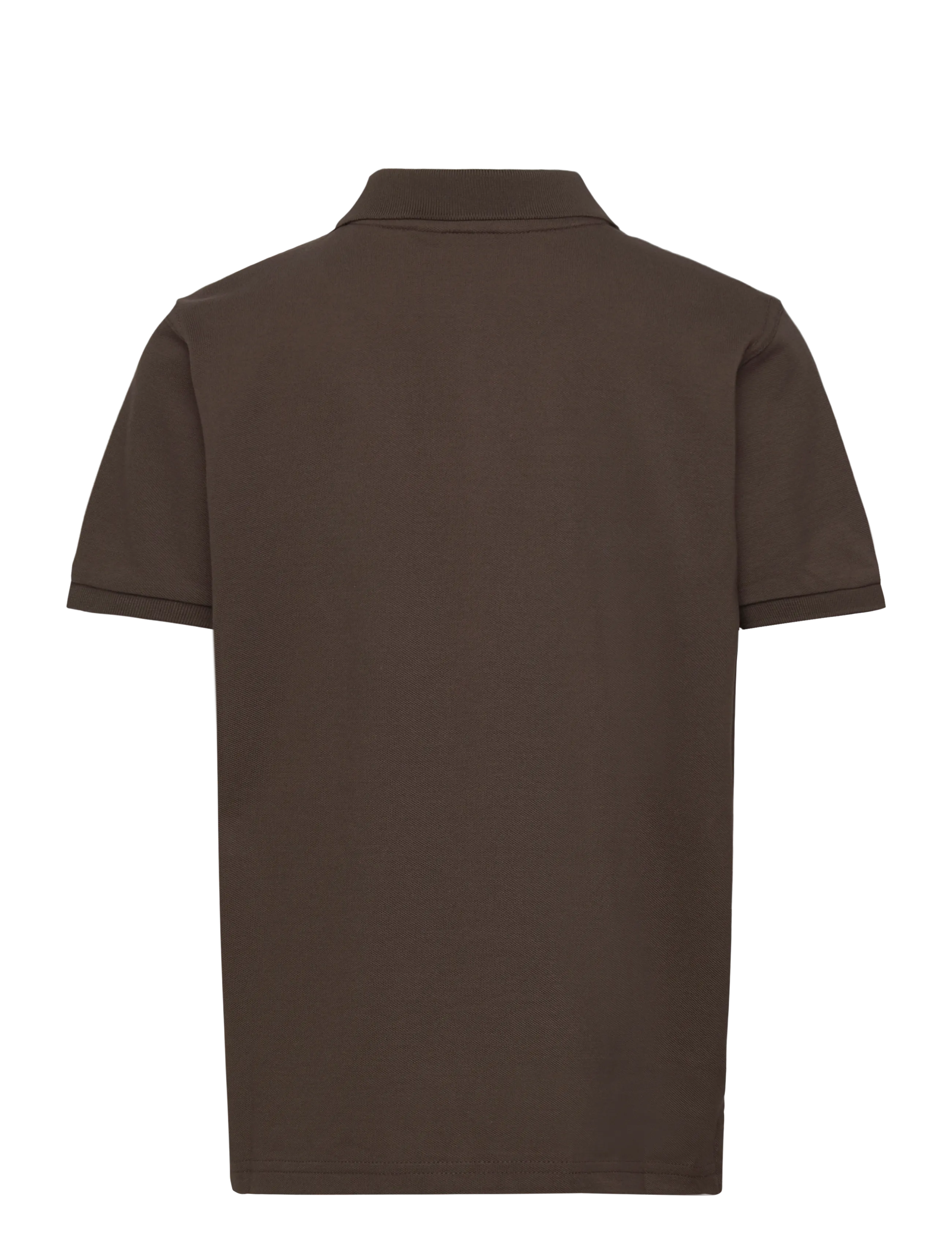 Gant Kids - Shield Pique SS Polo Shirt - short-sleeved polos - shadow brown - 1