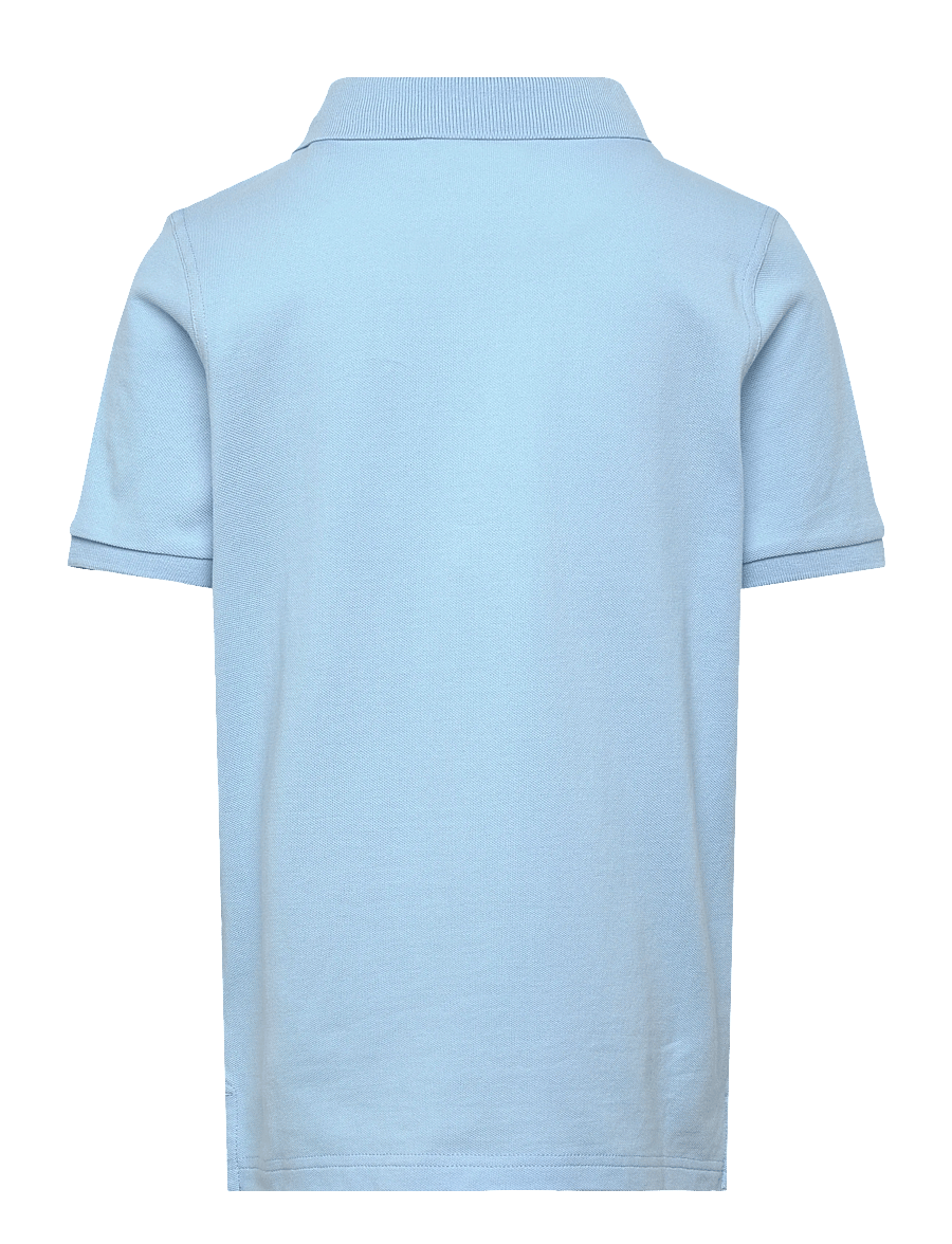 Gant Kids - Shield Pique SS Polo Shirt - kortærmede poloer - sky blue - 1