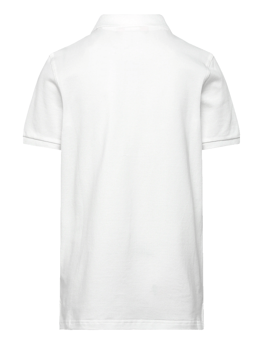 Gant Kids - Shield Pique SS Polo Shirt - kortærmede poloer - white - 1