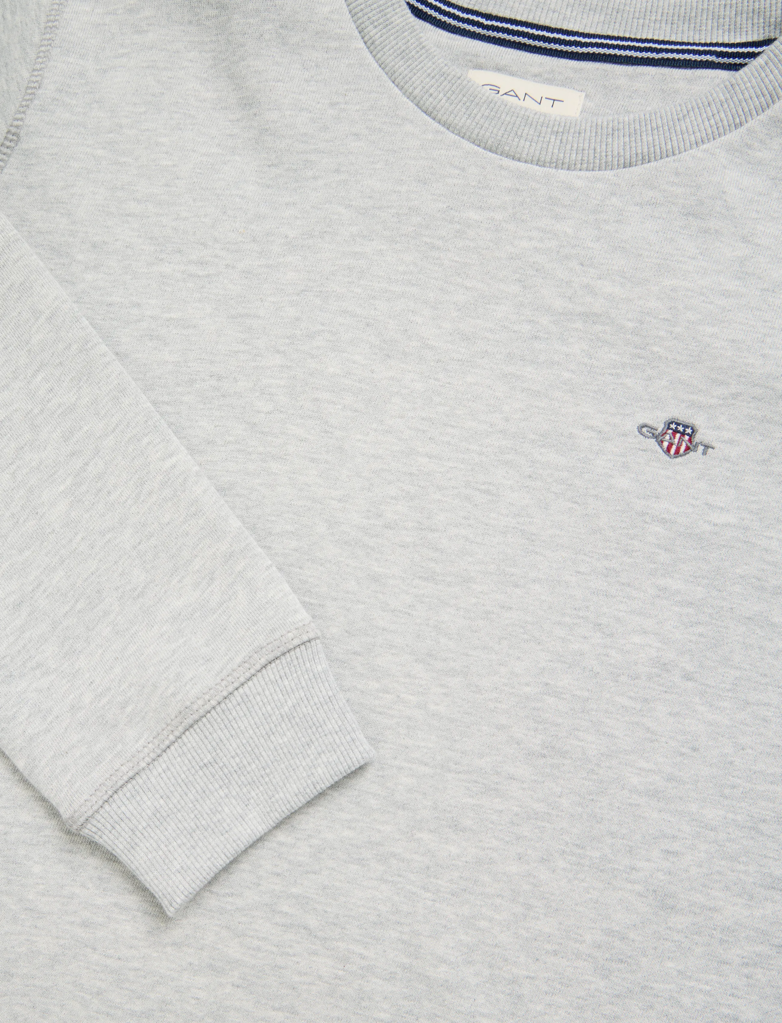 Gant Kids - Shield Crew Neck Sweatshirt - grey melange - 2