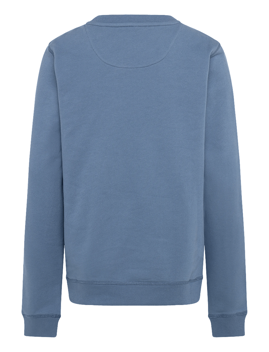 Gant Kids - Shield Crew Neck Sweatshirt - sweatshirts - salty sea - 1