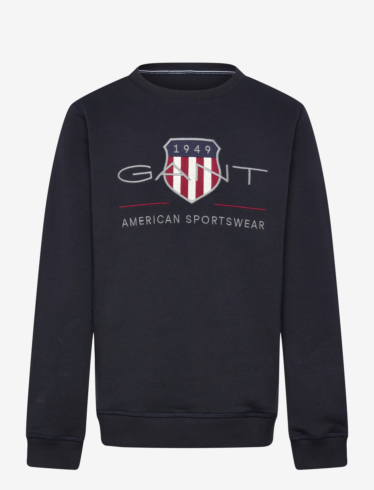 Gant Kids - Archive Shield Crew Neck Sweatshirt - sweatshirts - evening blue - 0