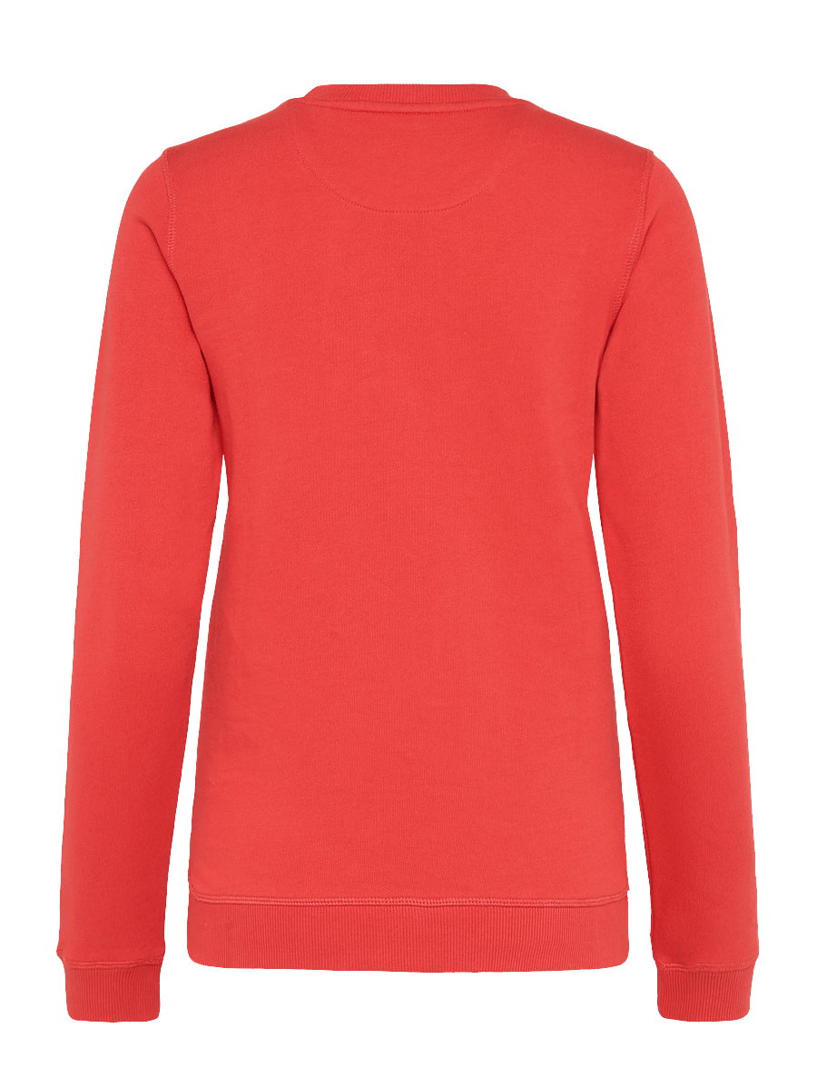 Gant Kids - Archive Shield Crew Neck Sweatshirt - džemperiai - rose red - 1