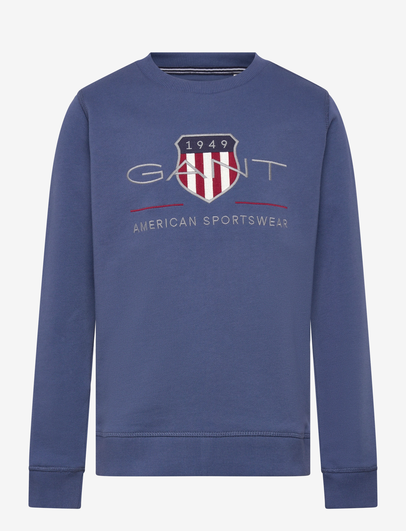 Gant Kids - Archive Shield Crew Neck Sweatshirt - sweatshirts - vintage blue - 0