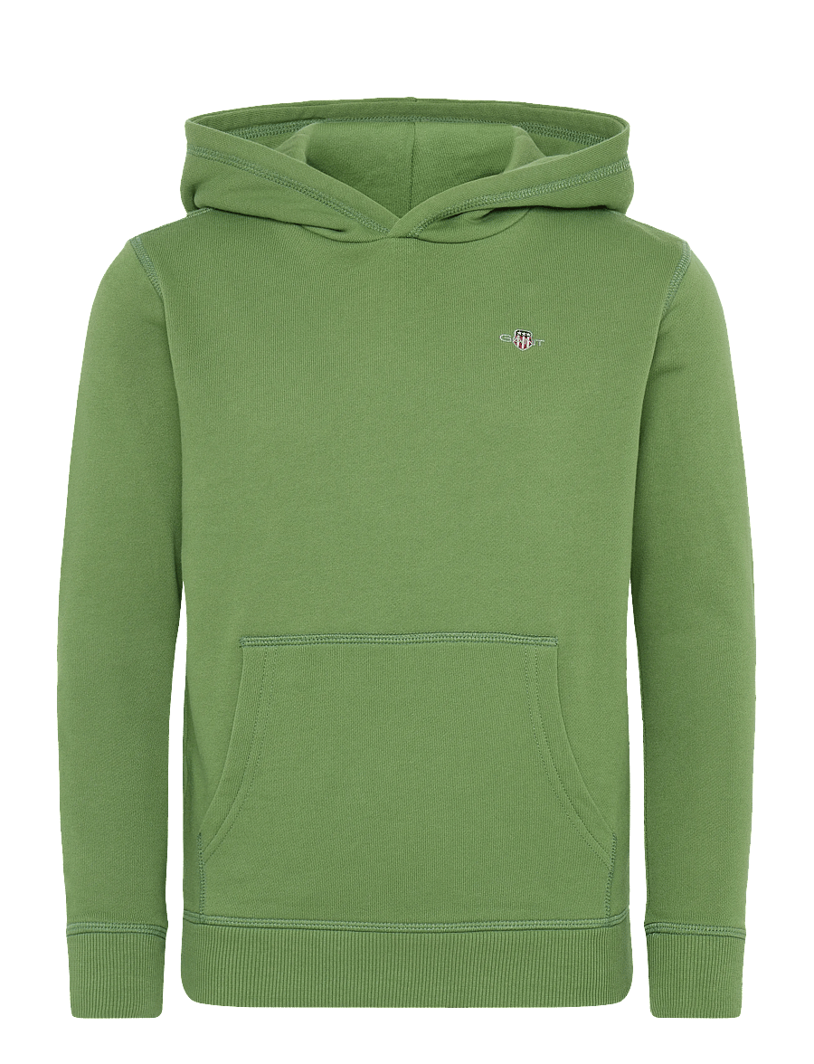 Gant Kids - Shield Hoodie - pulls à capuche - herb green - 0