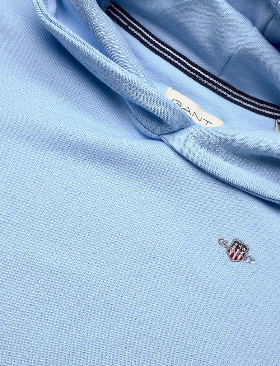 Gant Kids - Shield Hoodie - hættetrøjer - sky blue - 2