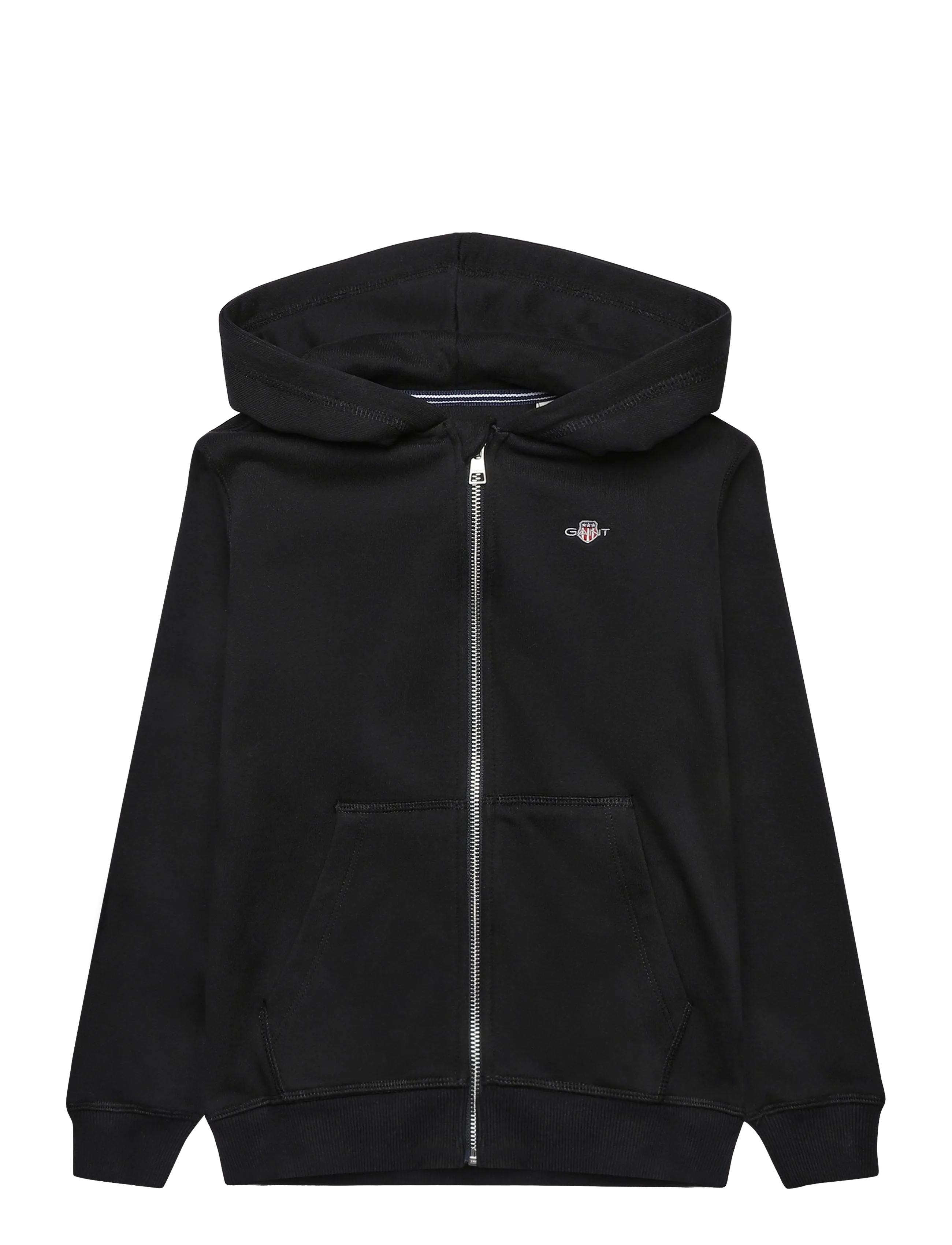 Gant Kids Shield Full Zip Hoodie - Kapuzenpullover - BLACK / black