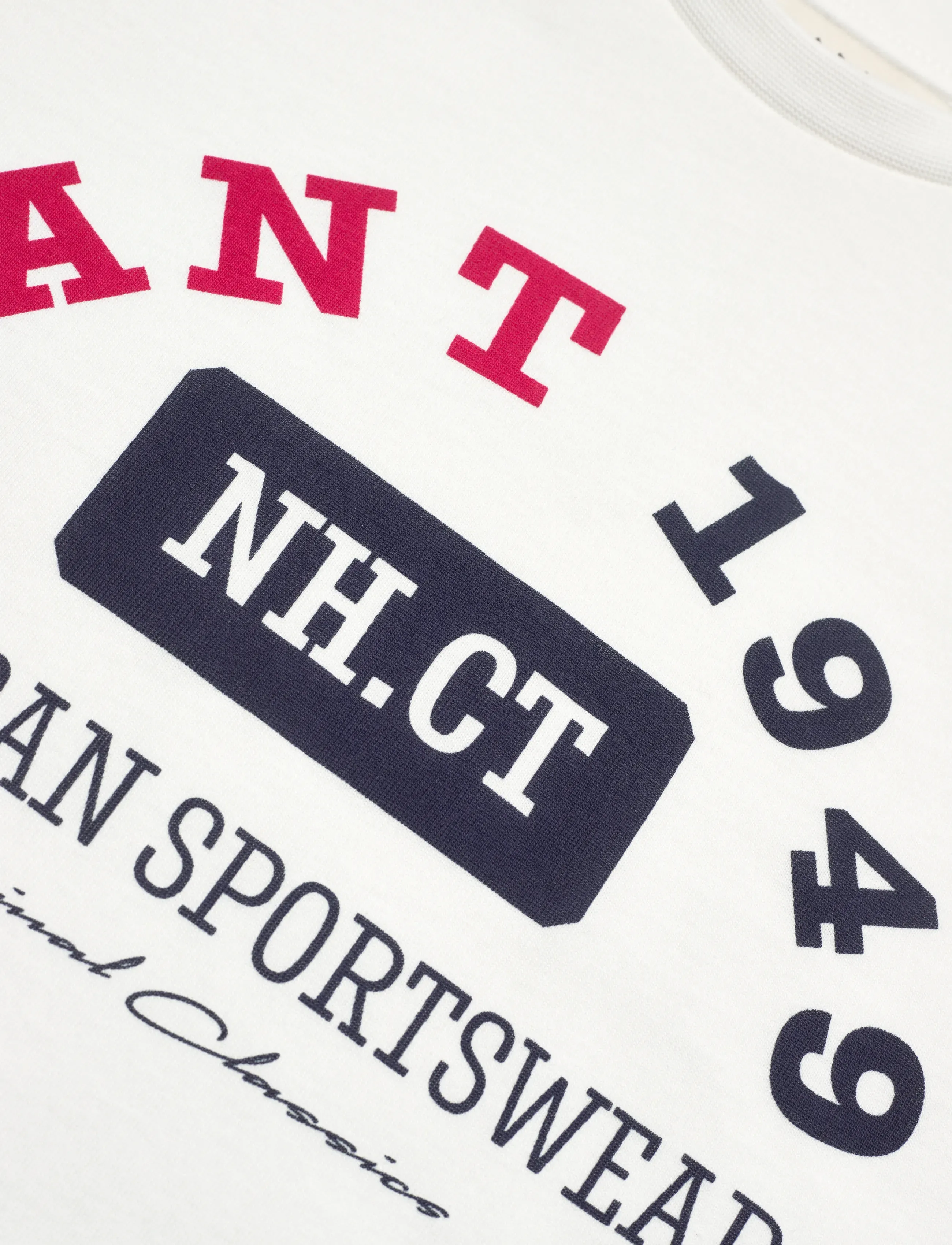 Gant Kids - American Sportswear Graphic SS T-Shirt - t-shirts à manches courtes - white - 2