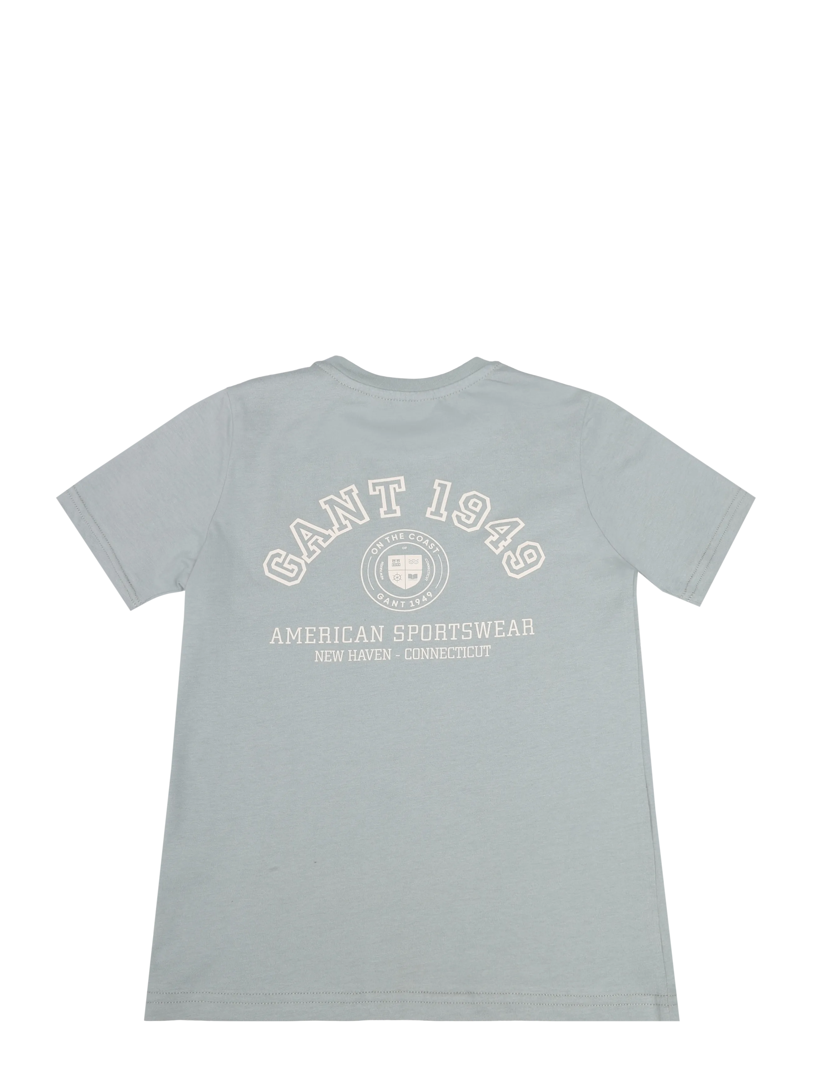 Gant Kids - Circle Graphic SS T-Shirt - ceramic grey - 1