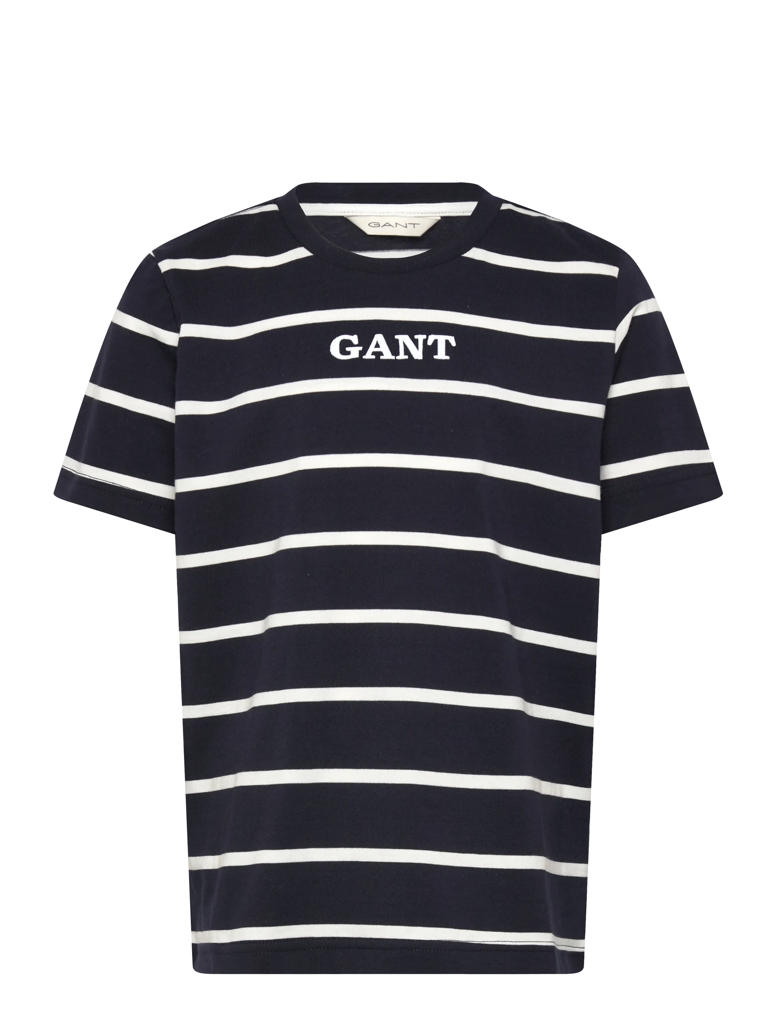 Gant Kids Gant Graphic Stripe SS T-Shirt - Nyheter - EVENING BLUE / navy
