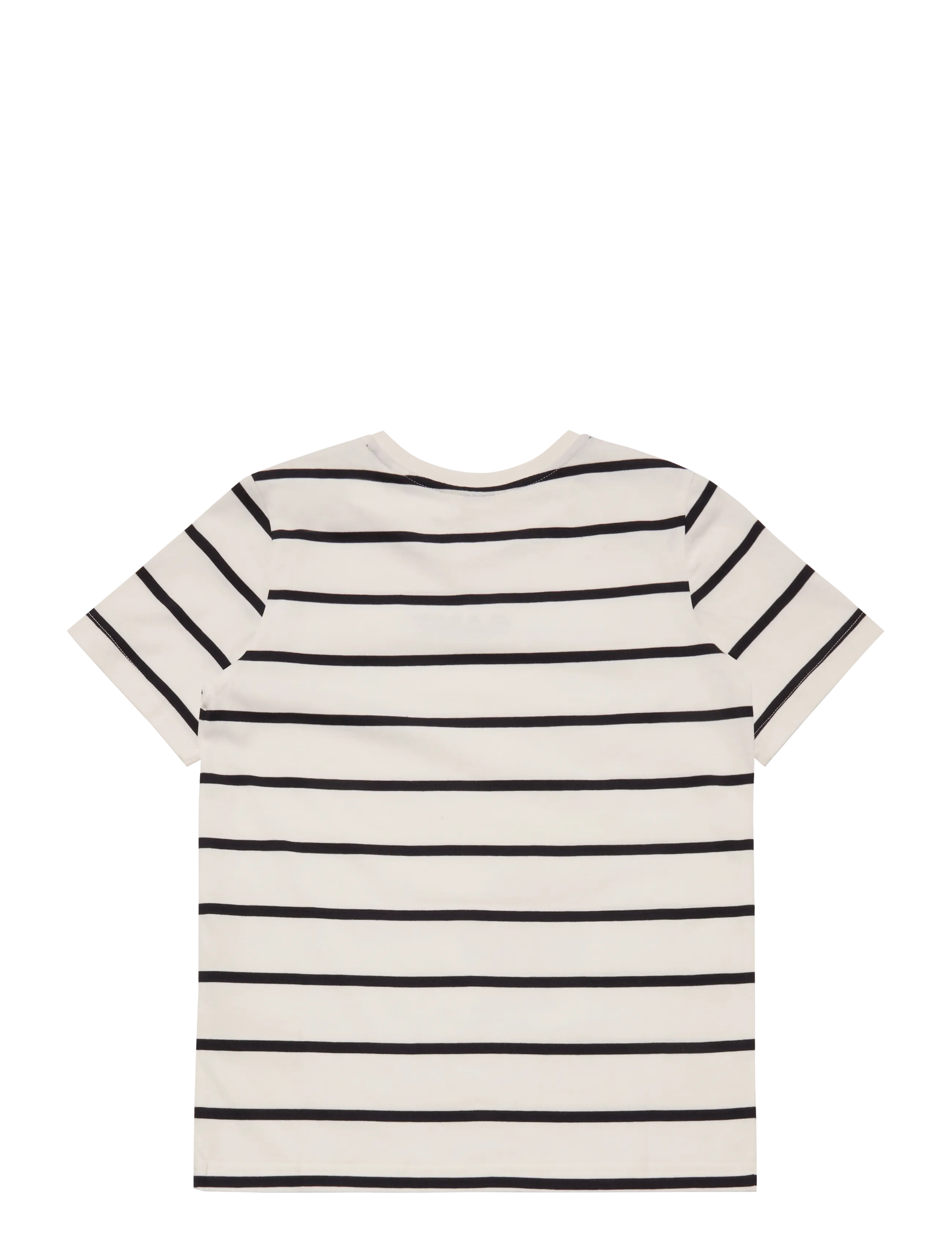 Gant Kids - Gant Graphic Stripe SS T-Shirt - kortærmede t-shirts - white - 1