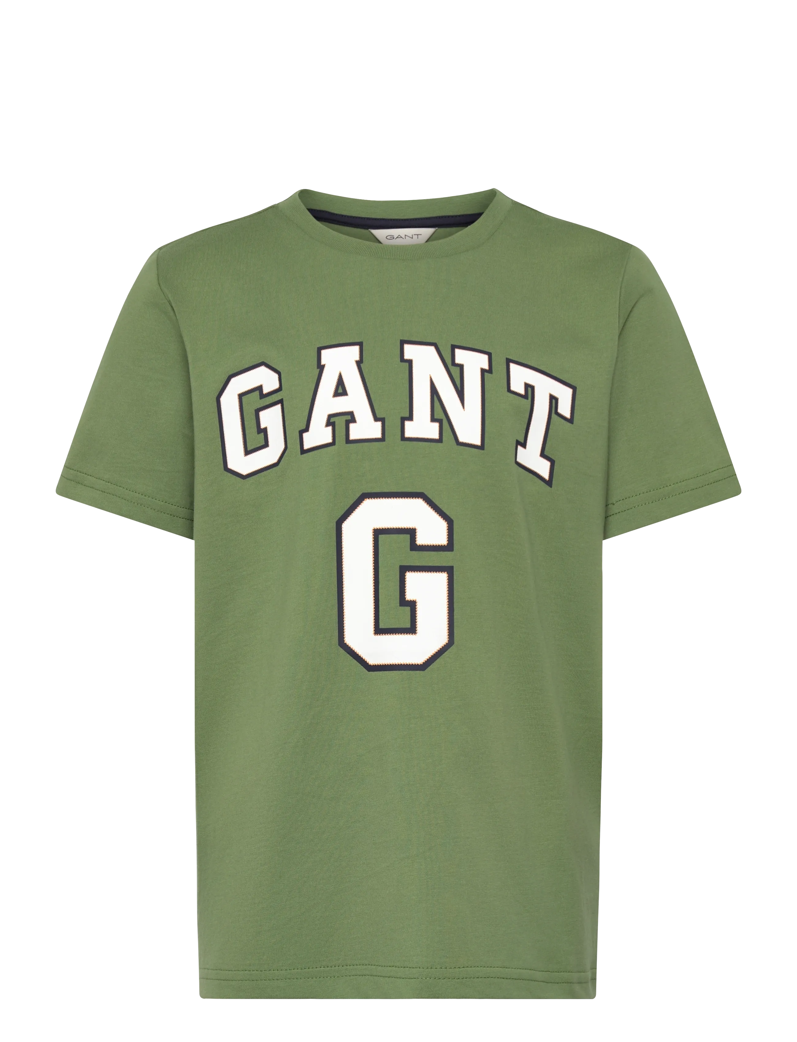 Gant Kids Large Gant Graphic SS T-Shirt - New Arrivals - HERB GREEN / green