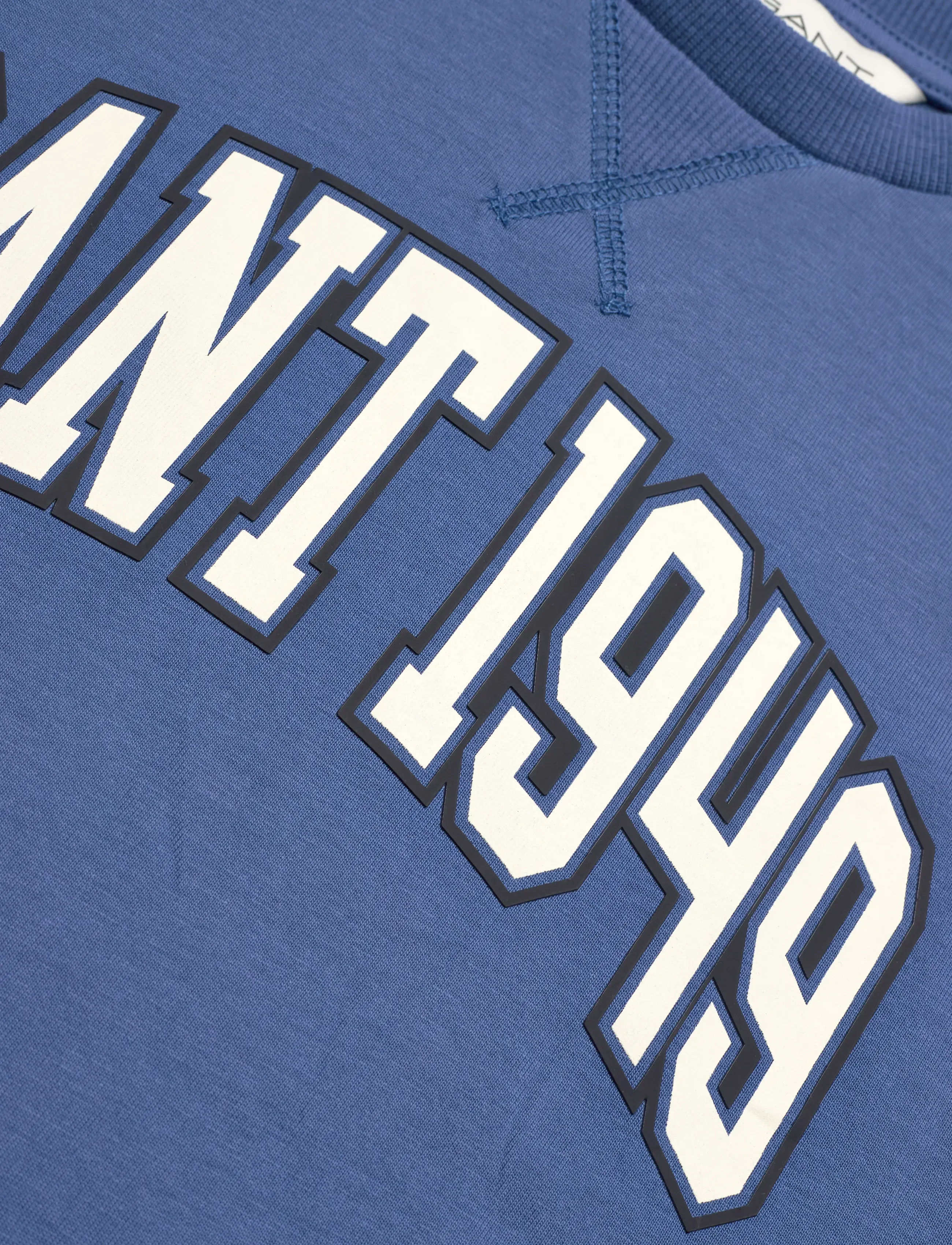 Gant Kids - Gant Arch Print SS T-Shirt - lühikeste varrukatega t-särgid - vintage blue - 2