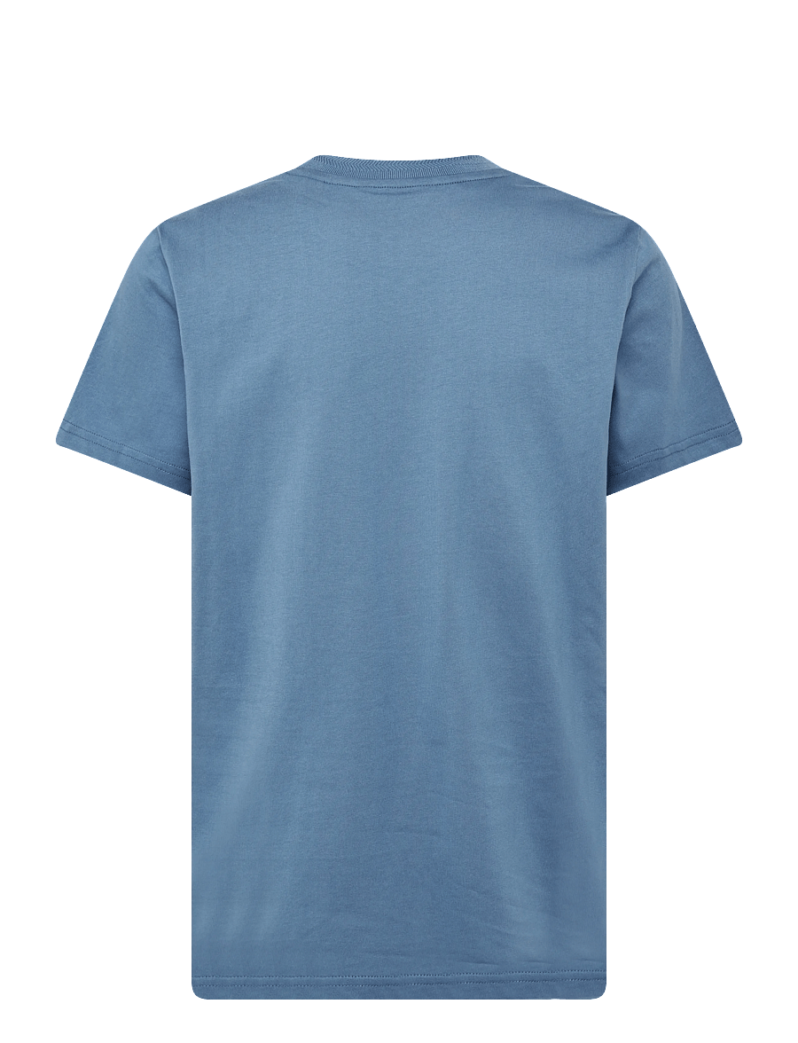 Gant Kids - Badge Pocket SS T-Shirt - lühikeste varrukatega t-särgid - salty sea - 1