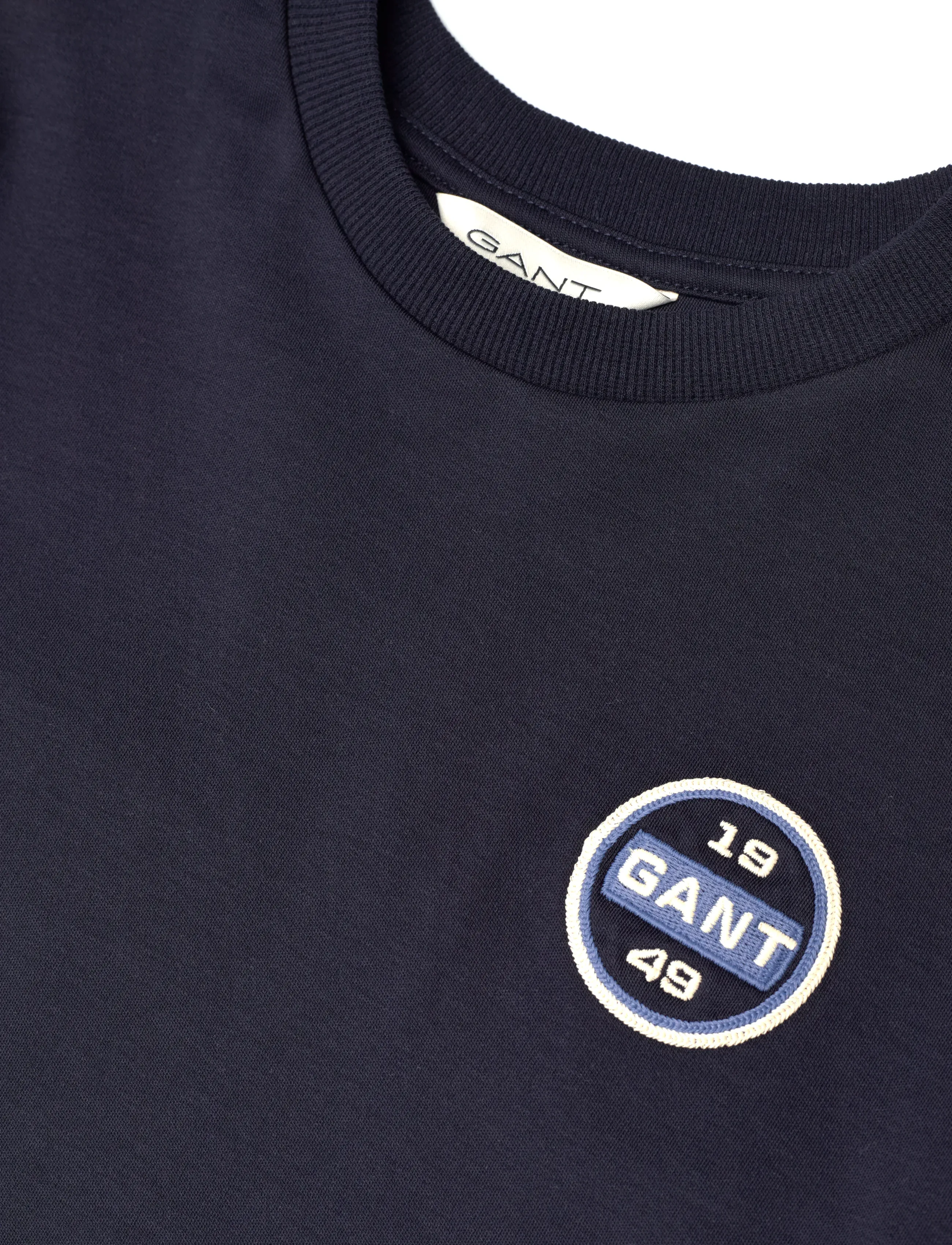 Gant Kids - Gant New Haven Graphic SS T-Shirt - kortærmede t-shirts - evening blue - 2