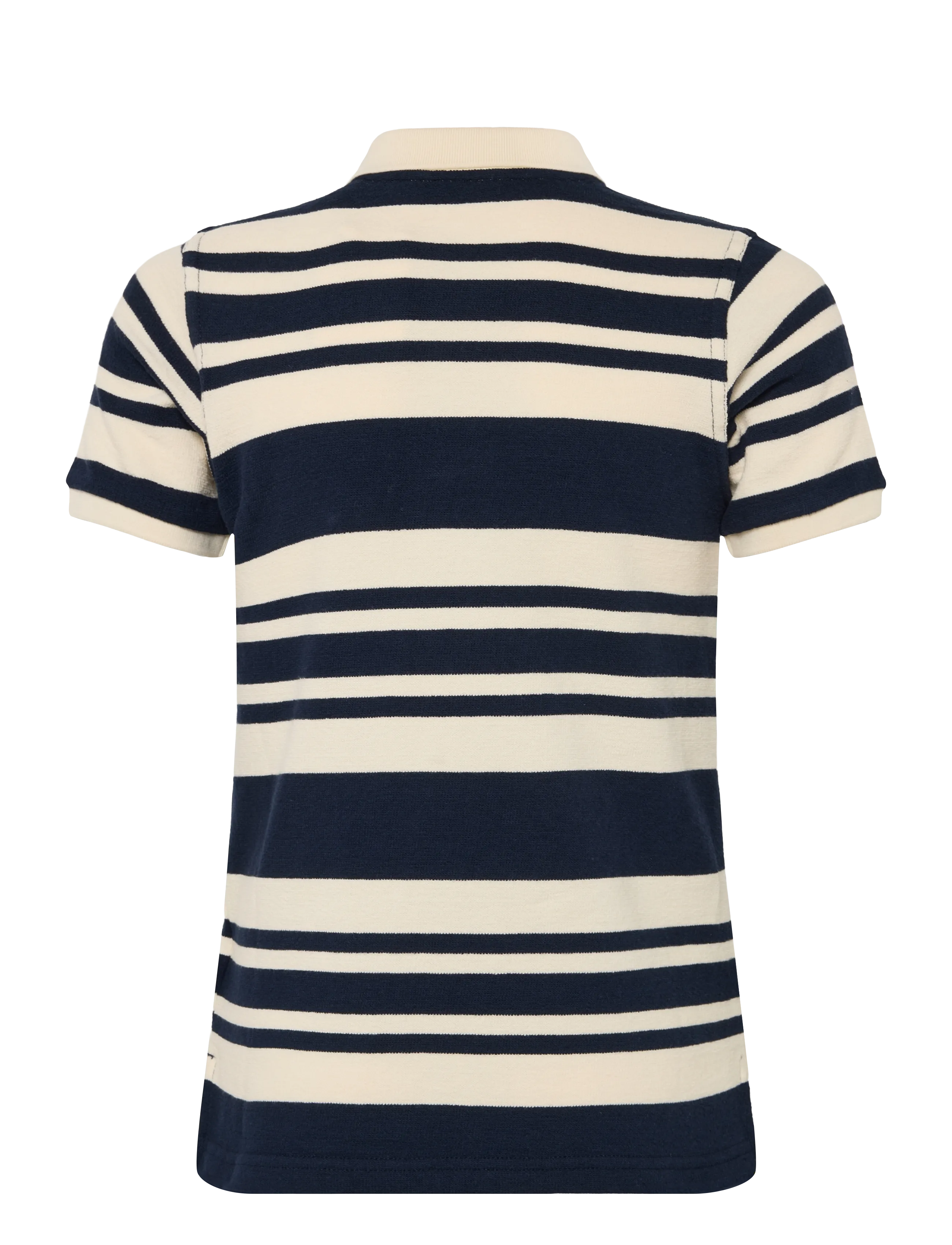 Gant Kids - Shield Stripe Texture SS Polo Shirt - evening blue - 1