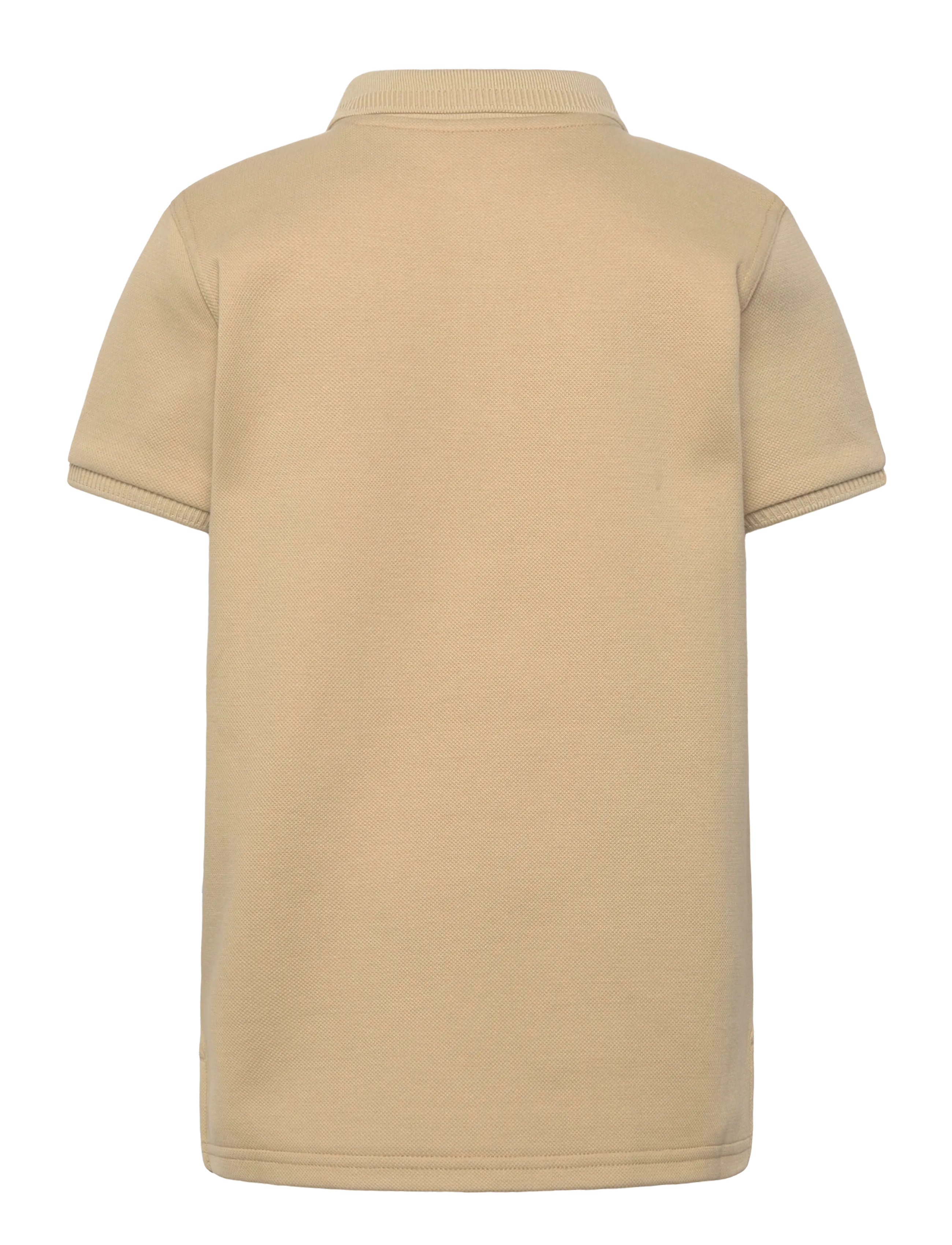 Gant Kids - Badge SS Polo Shirt - kortærmede poloer - oat beige - 1