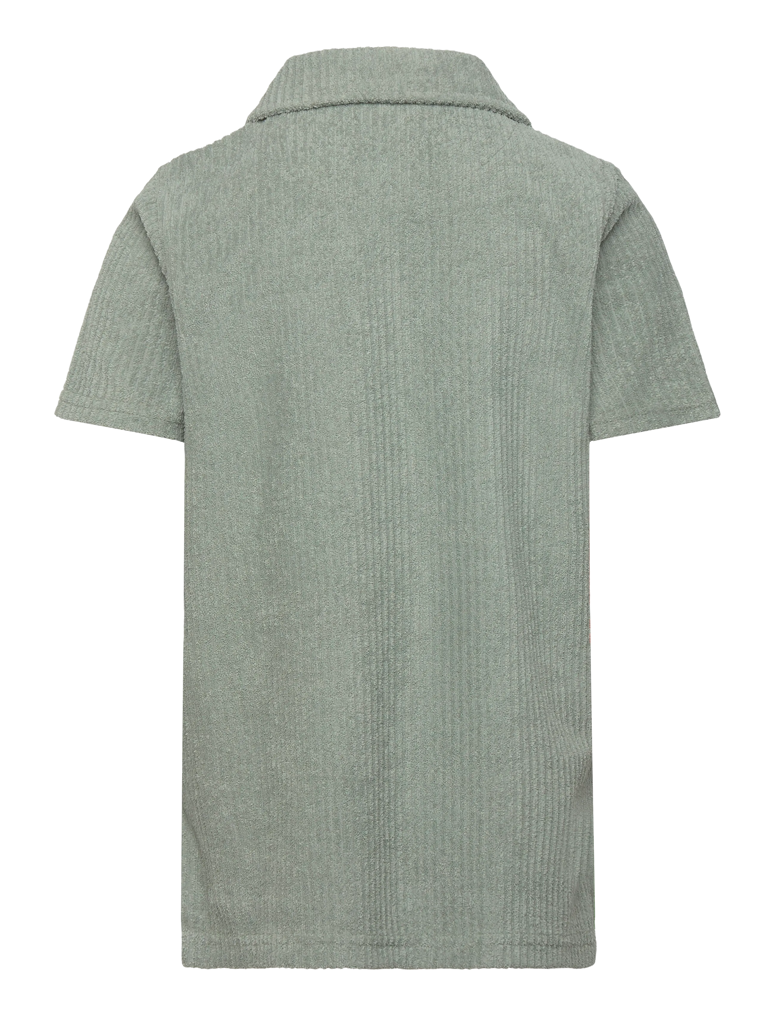 Gant Kids - Revere Collar Towelling Polo - kortærmede poloer - ceramic grey - 1