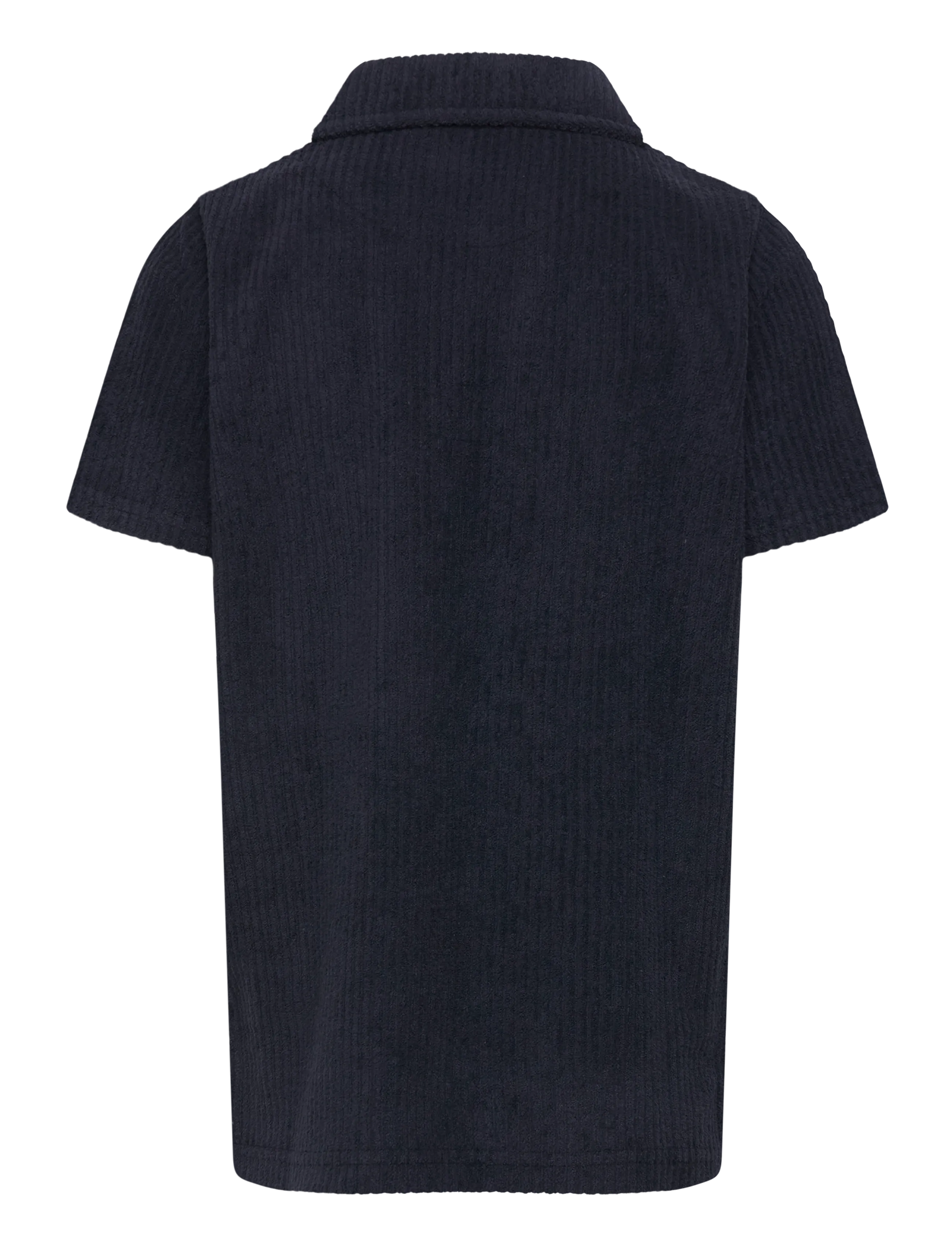 Gant Kids - Revere Collar Towelling Polo - kortærmede poloer - evening blue - 1