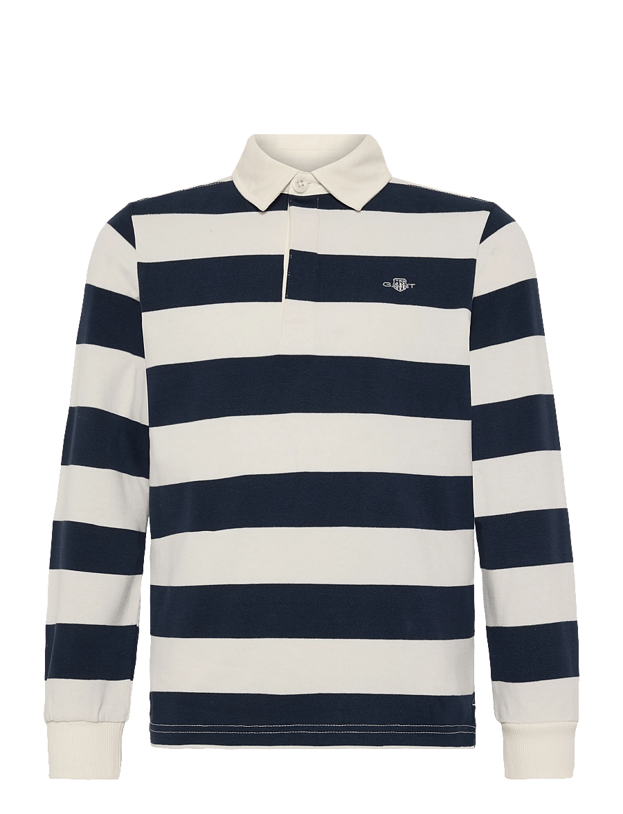 Gant Kids - Shield LS Rugby Polo Shirt - evening blue - 0