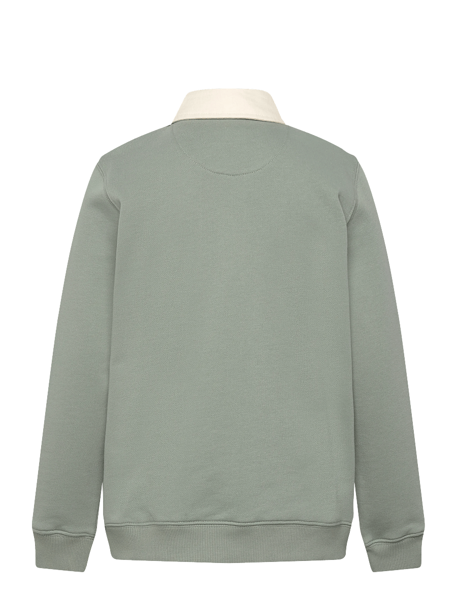 Gant Kids - American Sportswear Rugby Polo Shirt - langærmede poloer - ceramic grey - 1